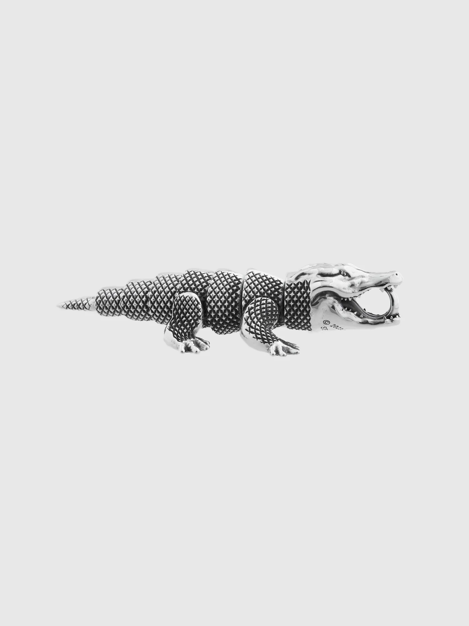 Jiggly Gator in Sterling Silver - Image 4