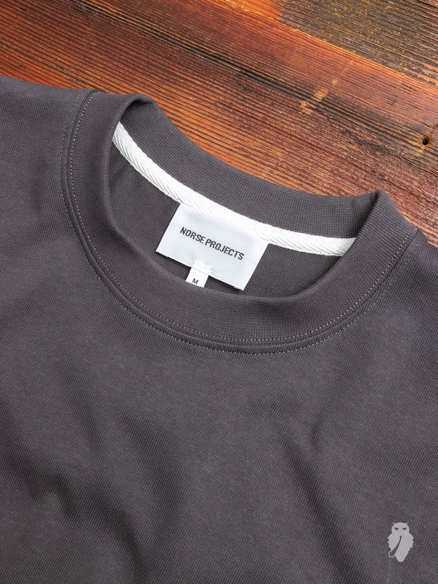 Johannes Pocket T-Shirt in Slate Grey - Image 3