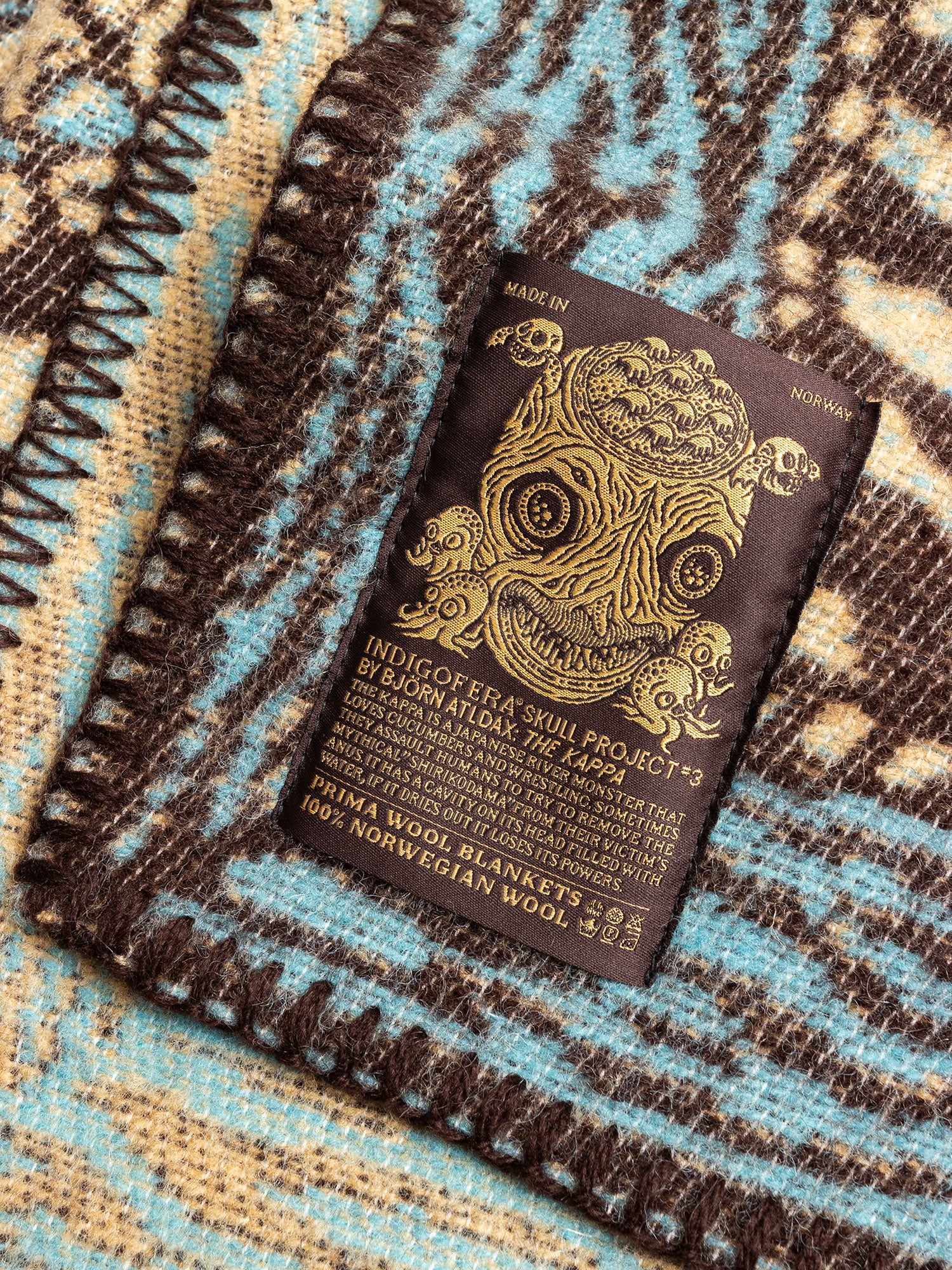 "Kappa" Norwegian Wool Blanket - Image 3