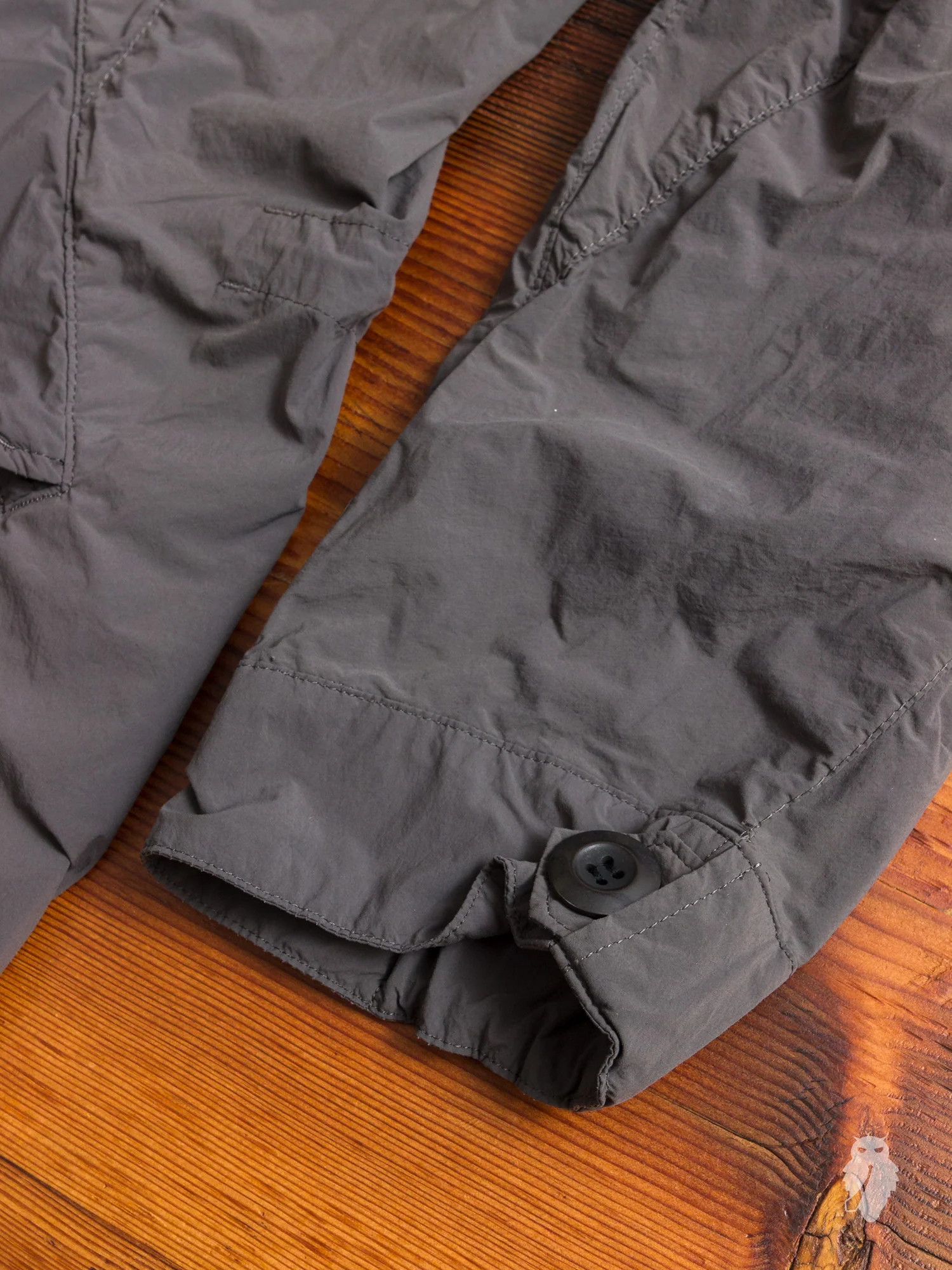 Taslan Nylon M-65 Mods Coat in Khaki Grey - Image 9