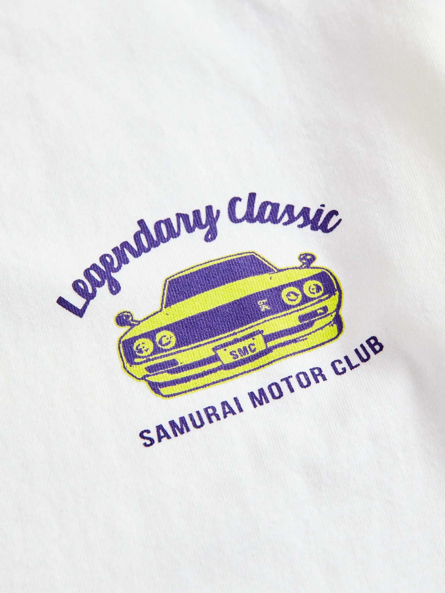 "Ken & Mary" Heavyweight T-Shirt in White - Image 6