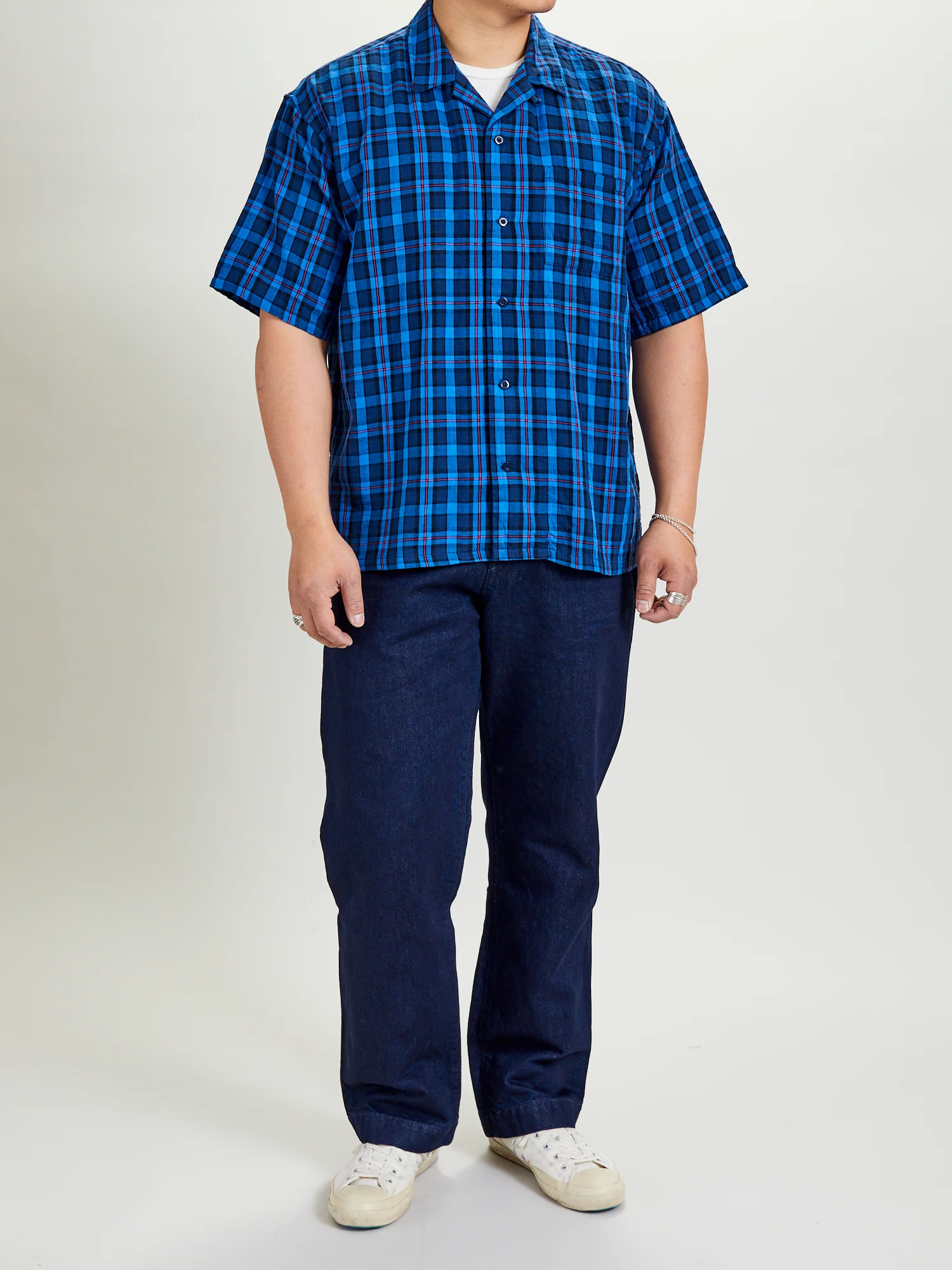 Kouzo Denim Trousers in Indigo - Image 12