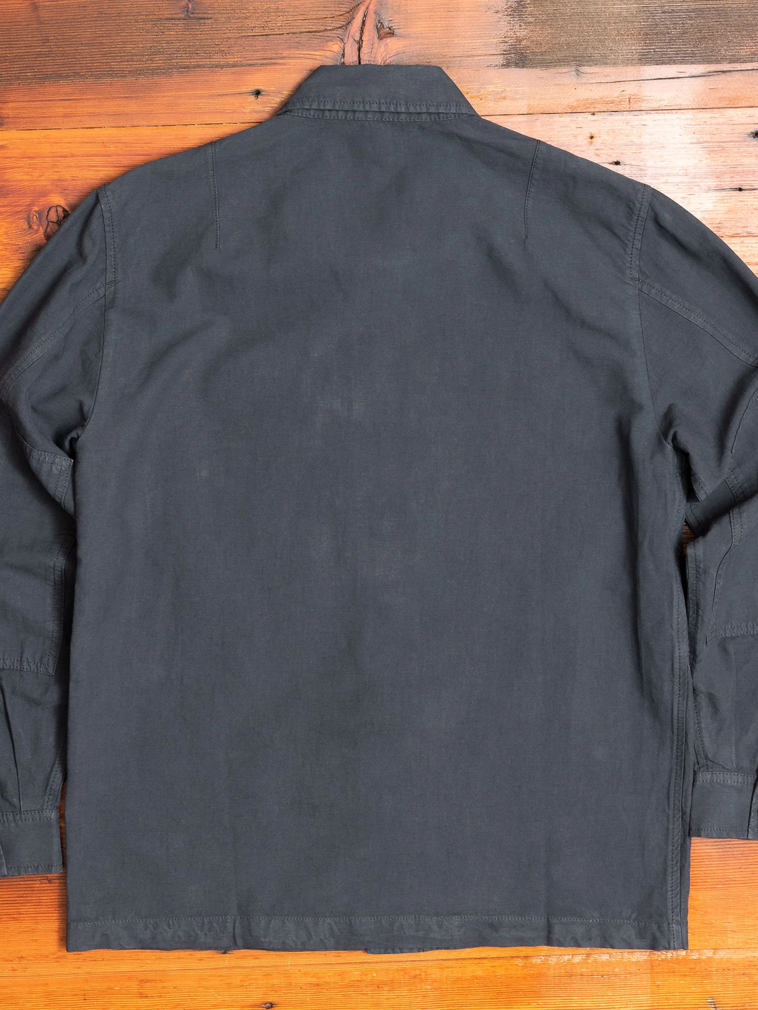 Kyle Cotton Linen Jacket in Slate Grey - Image 9