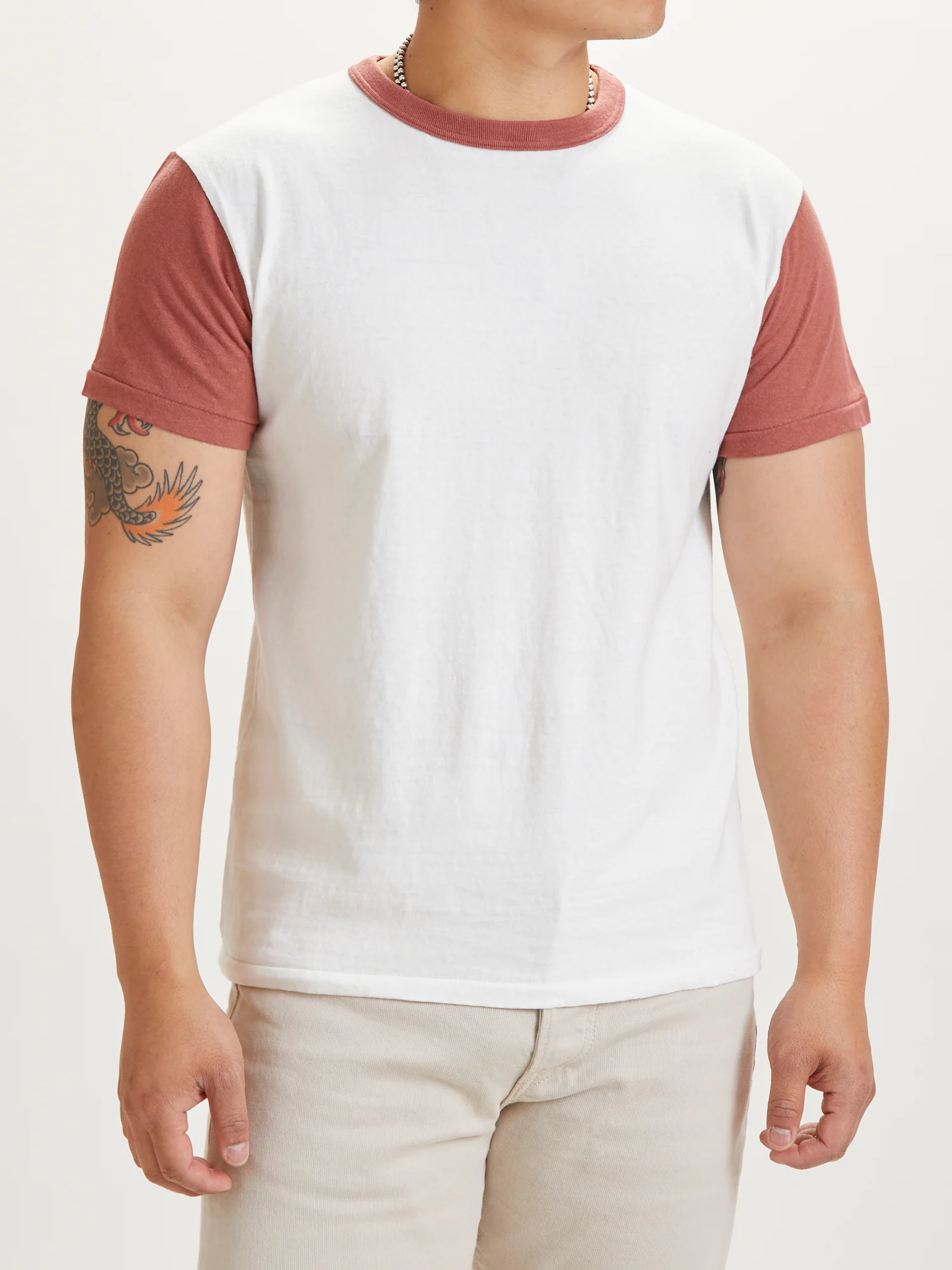 La'ie Short Sleeve T-Shirt in Spiced Apple - Image 2