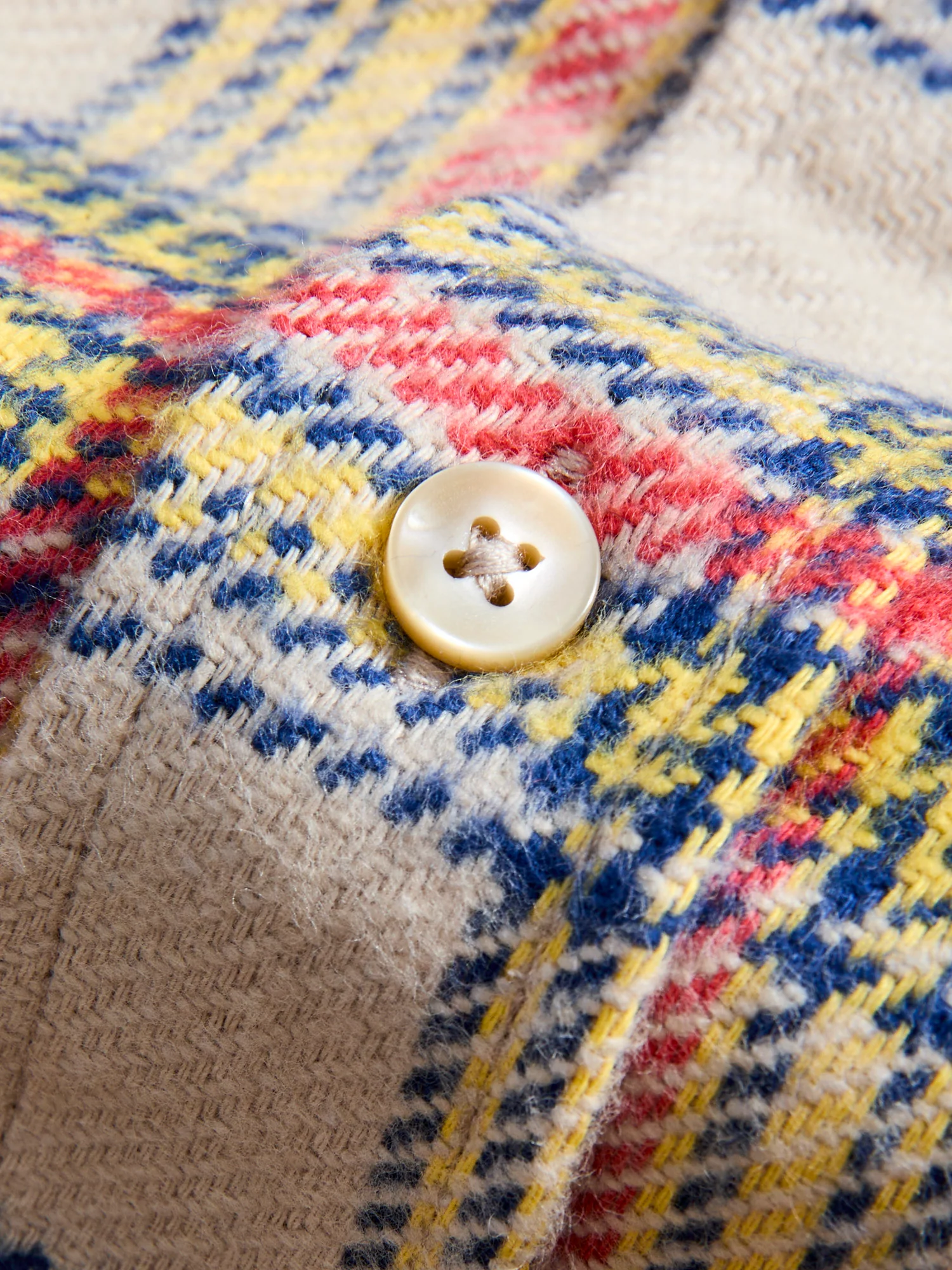 Lars Button-Up Shirt in Clay - Image 5
