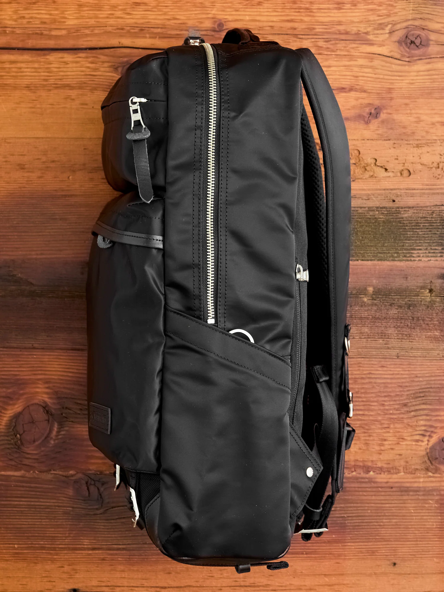 Lightning Zip Backpack in Black - Image 11