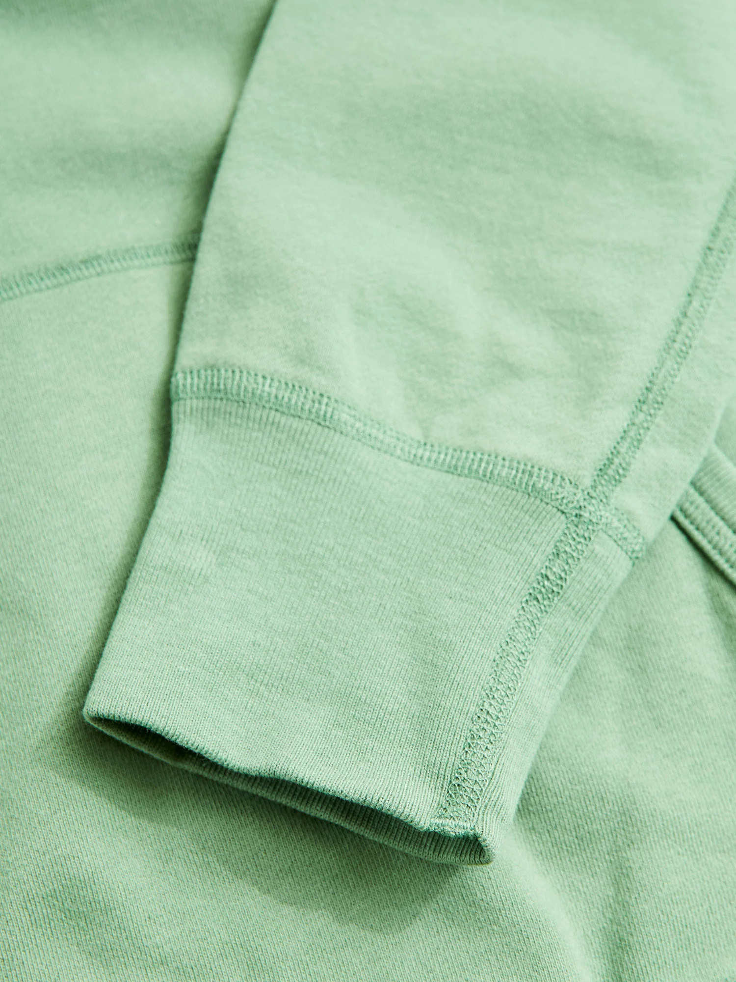 Lightweight Pullover Hoodie in Jade - Image 5