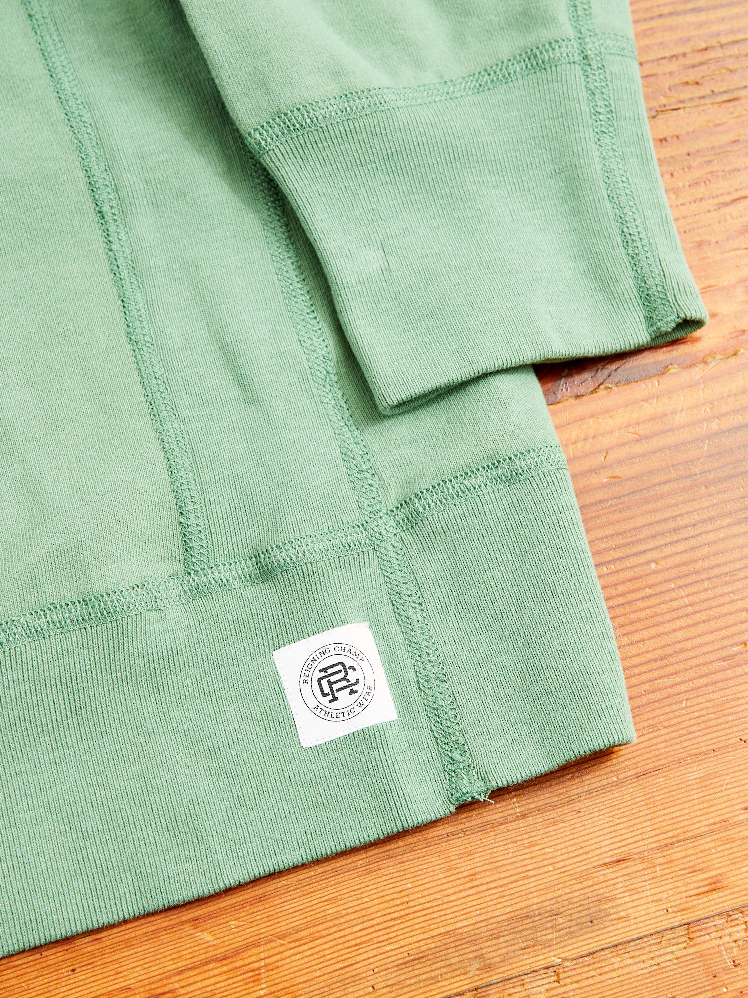 Lightweight Pullover Hoodie in Jade - Image 7