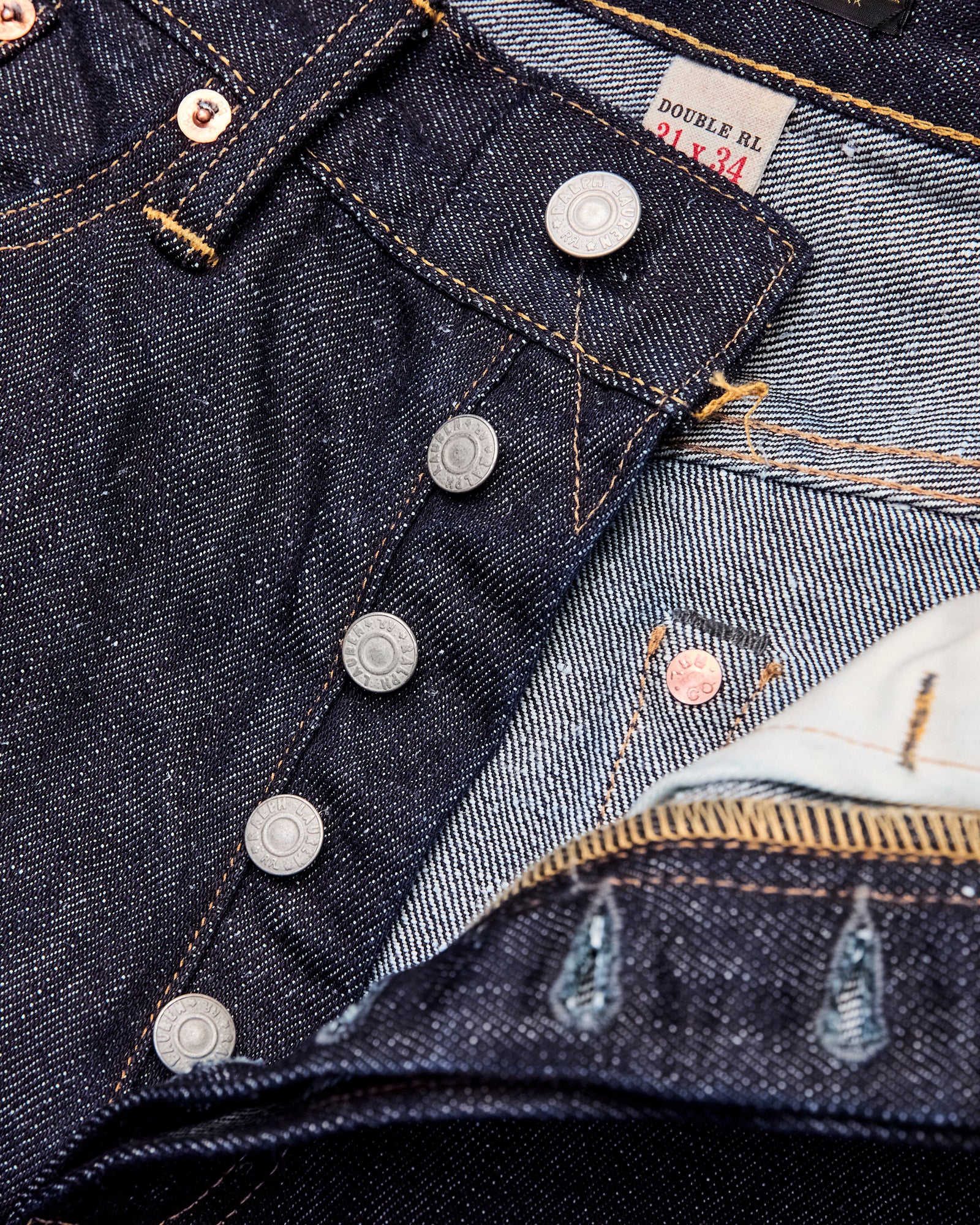 LIMITED EDITION 13.5oz Hemp Selvedge Denim - Vintage 5-Pocket Full Straight Fit - Image 9