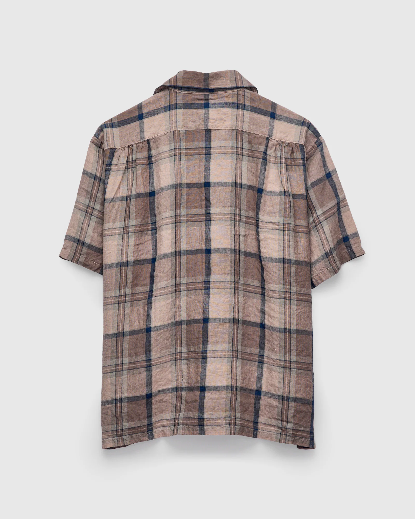 Linen Vacation Shirt in Beige - Image 2
