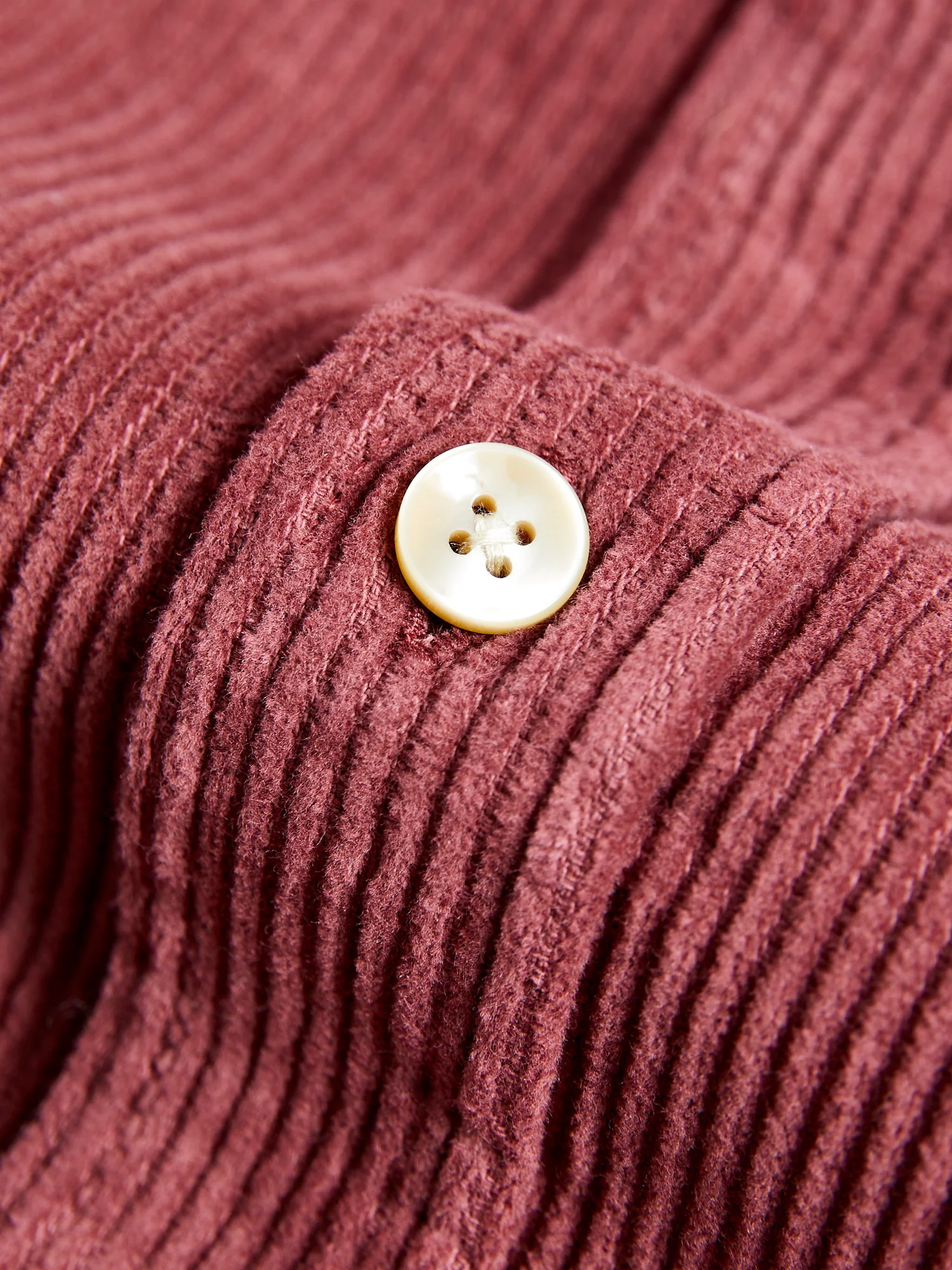 Lobo Button-Up Shirt in Bordeaux - Image 6