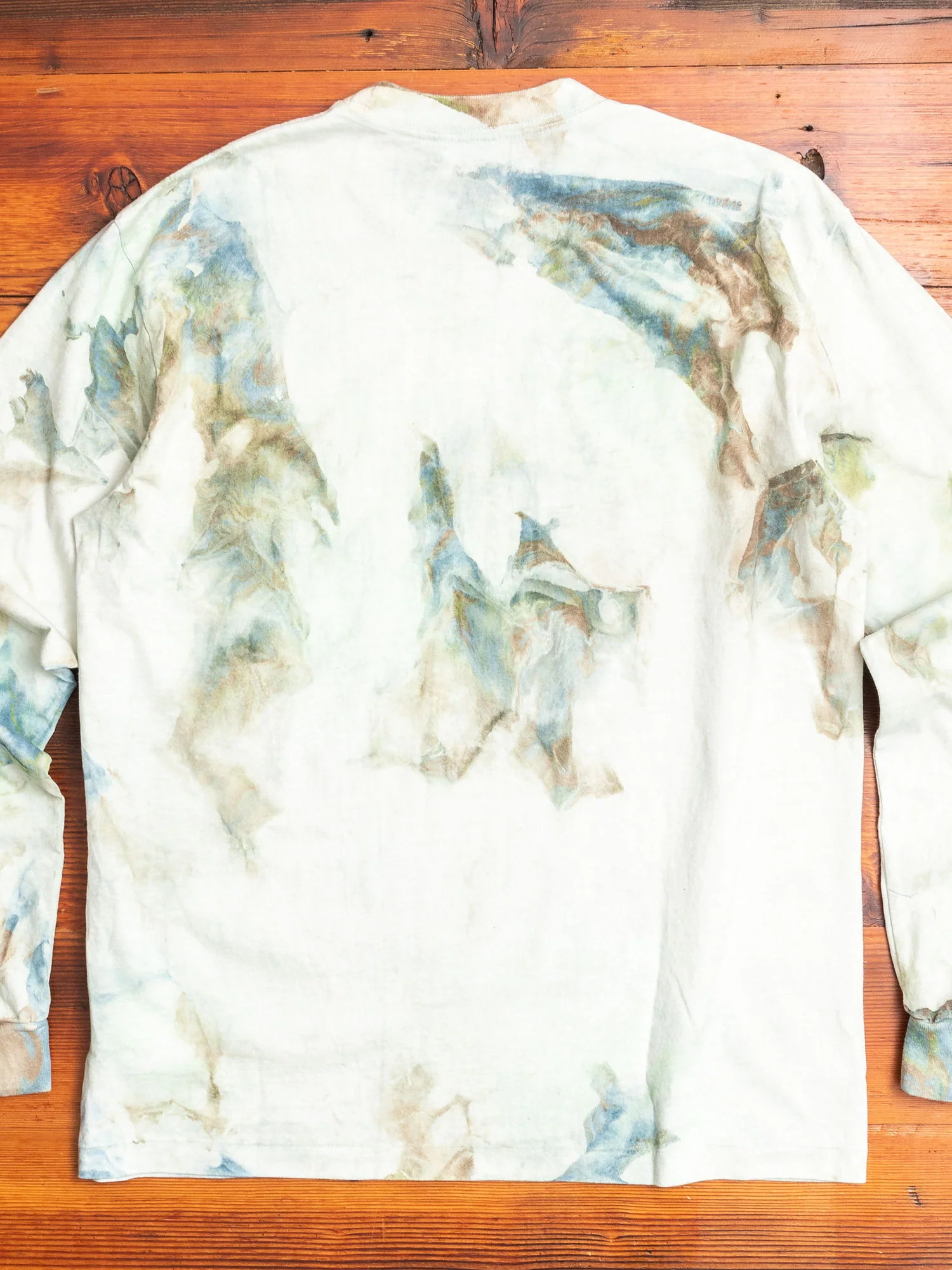 Long Sleeve University T-Shirt in Earth Dye - Image 6