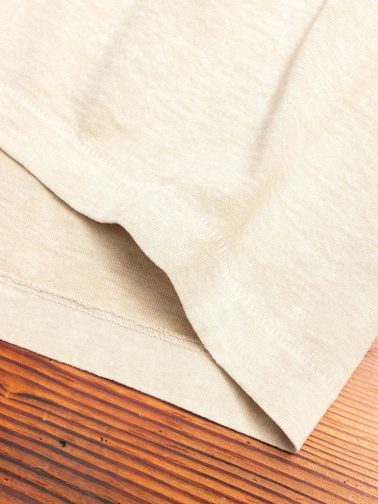 Loose Stitch Pocket Tee in Washed Dune - Image 5