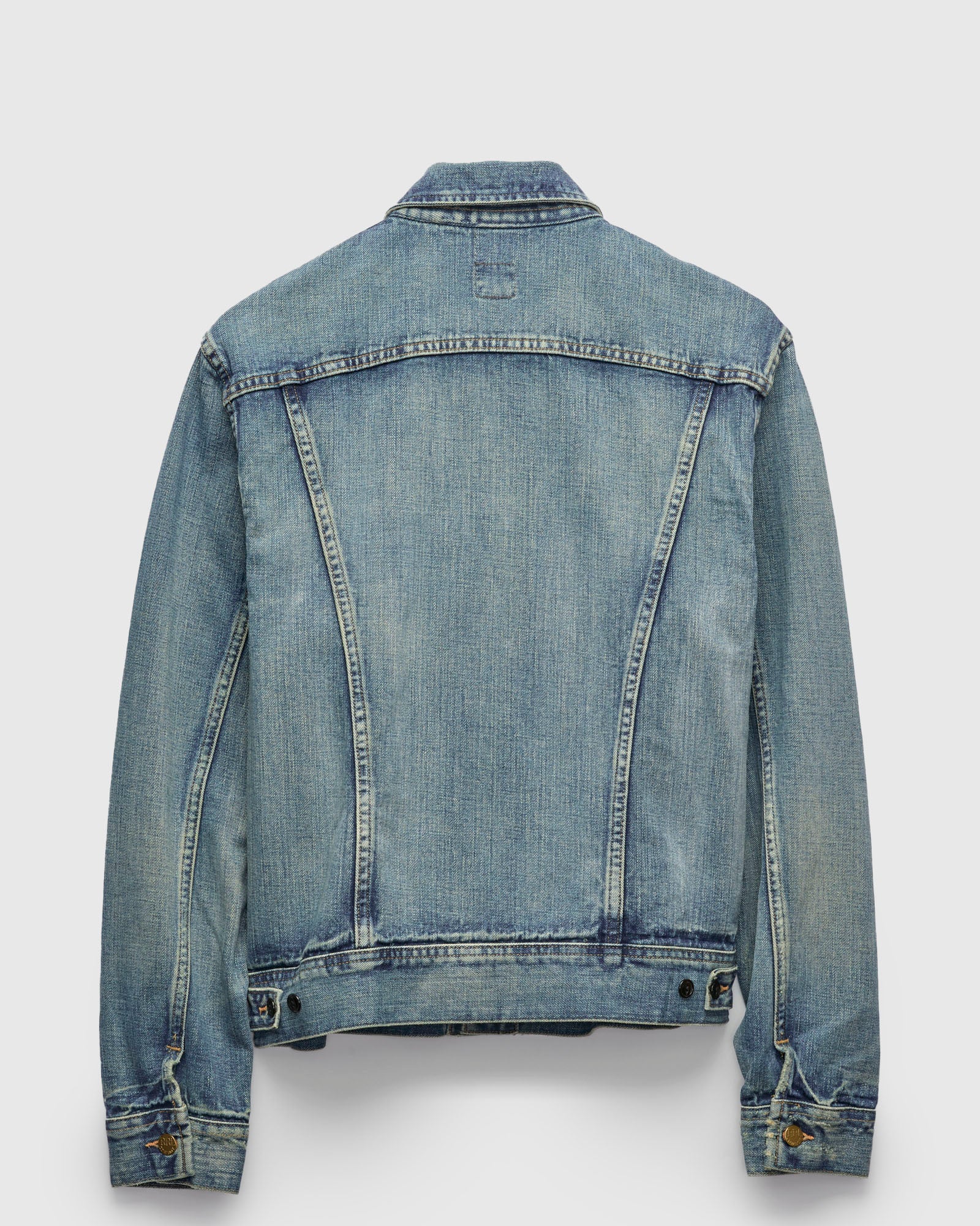 Lot 271 Denim Jacket in Washed Indigo - Image 2