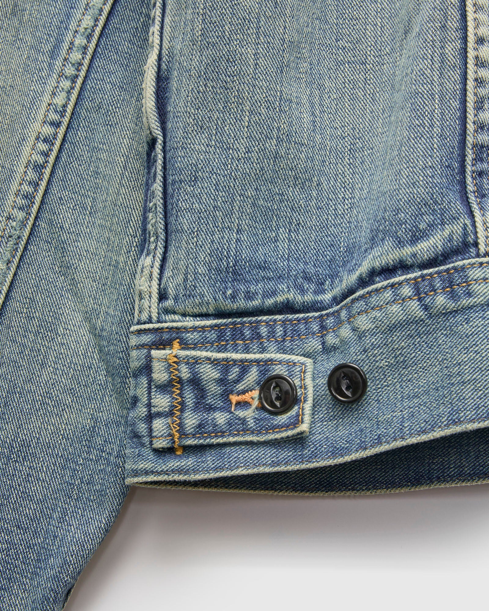 Lot 271 Denim Jacket in Washed Indigo - Image 9