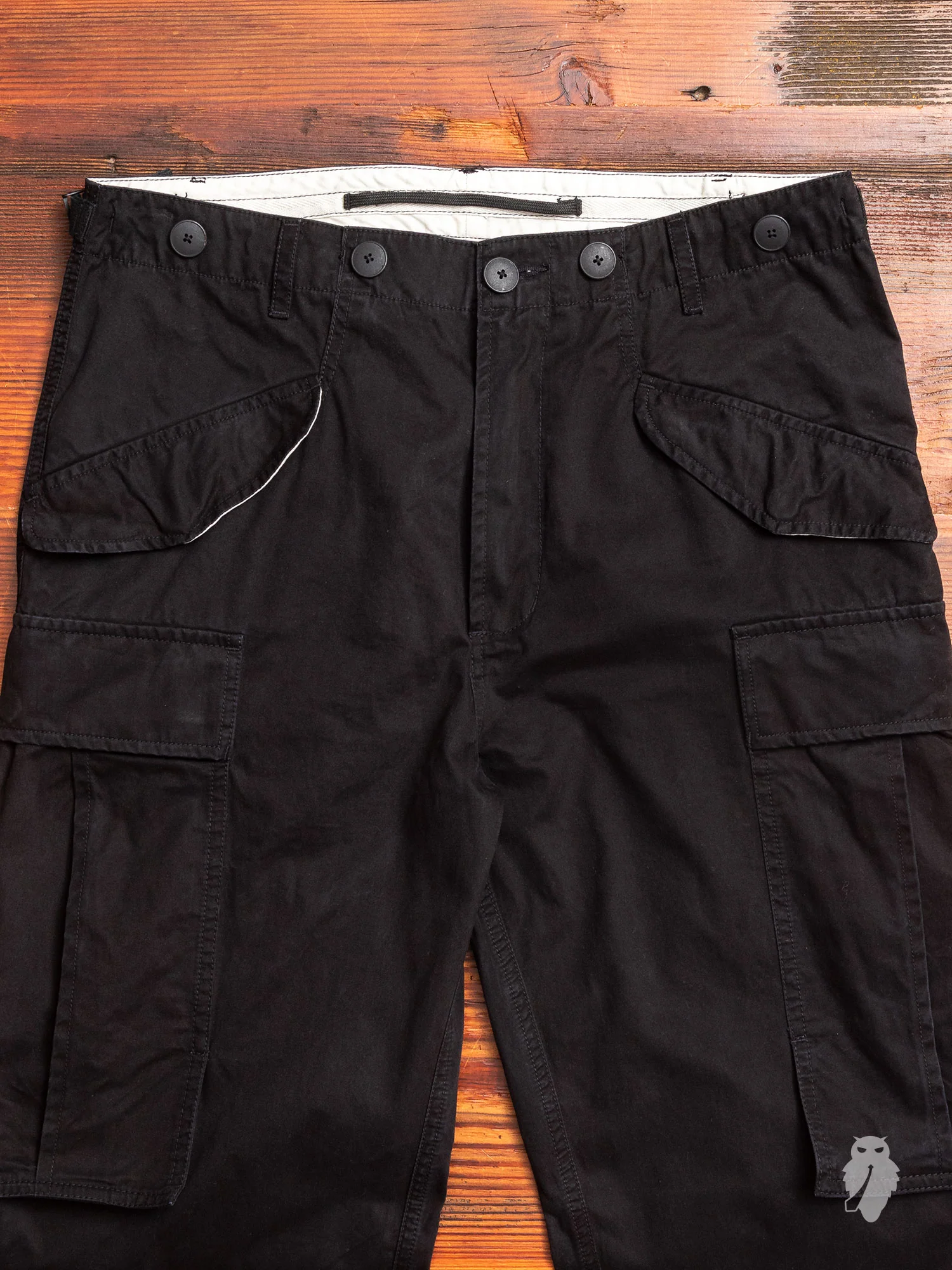 M52 Mutated Cargo Pants in Black - Image 3