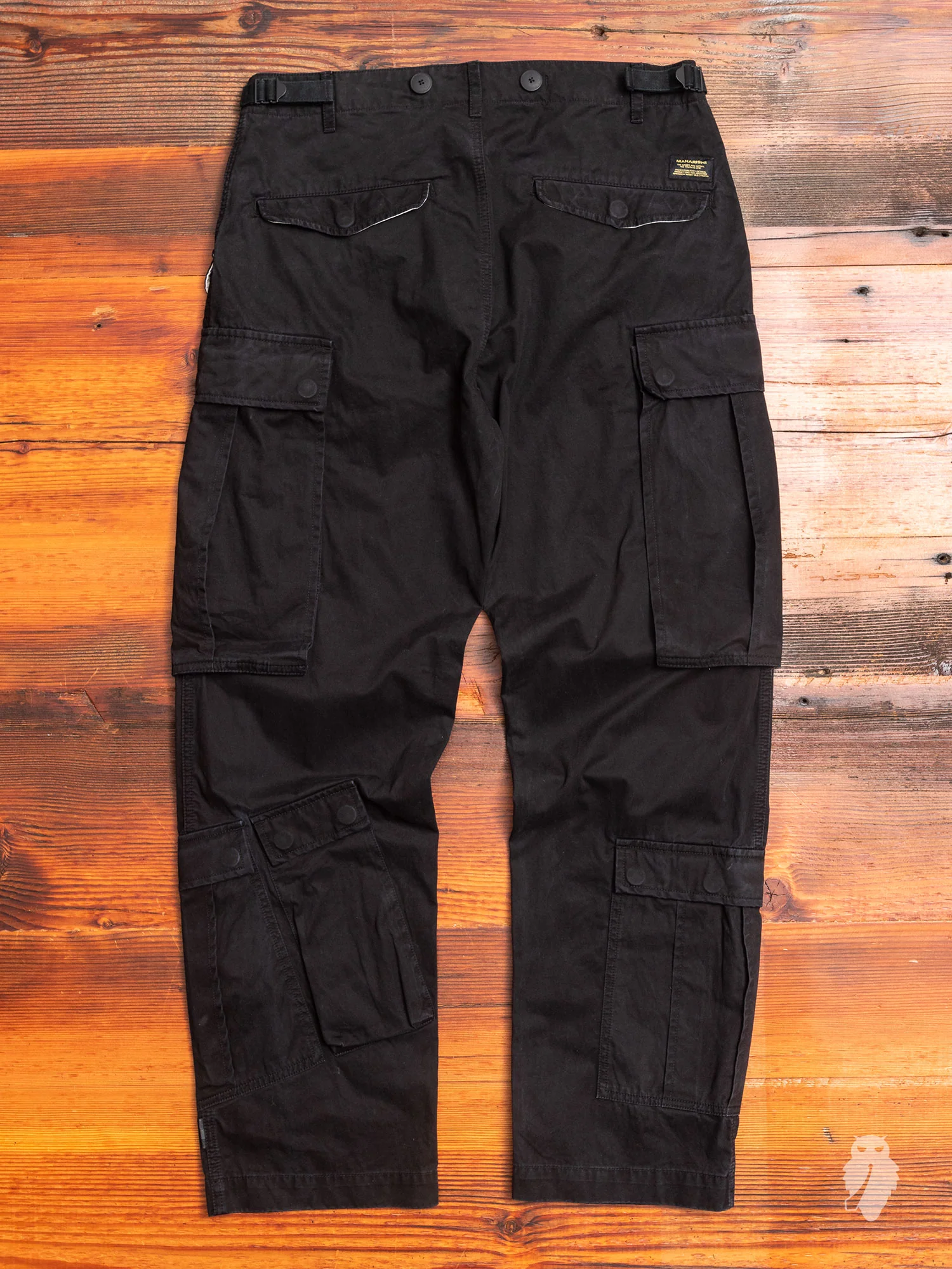 M52 Mutated Cargo Pants in Black - Image 9