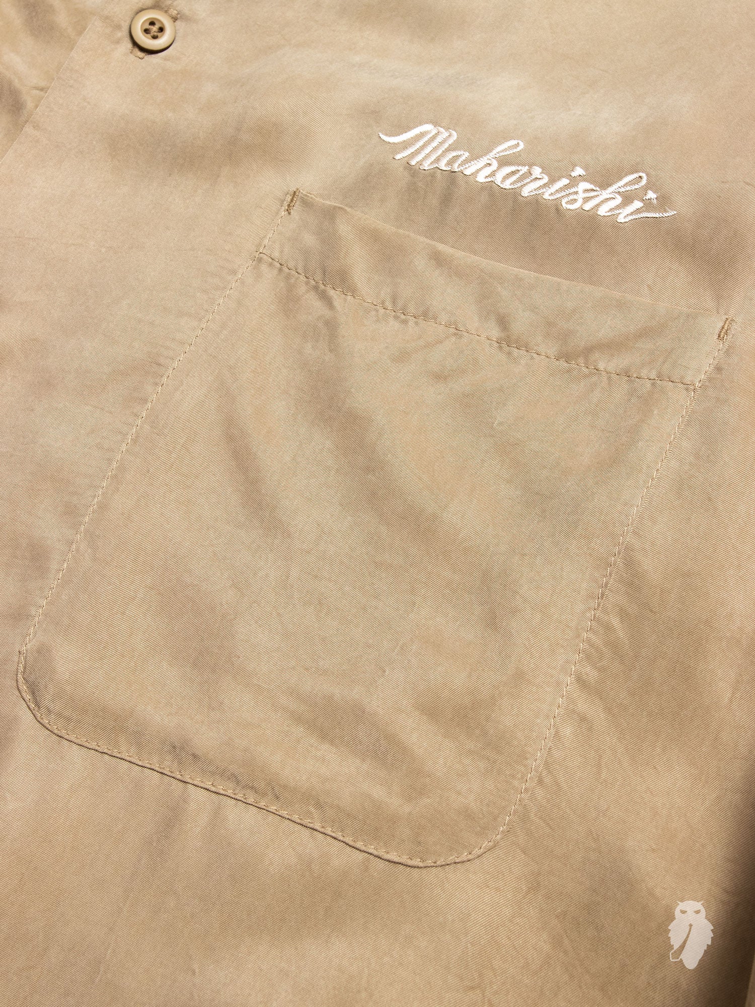 Crane Summer Shirt in Maha Olive - Image 4