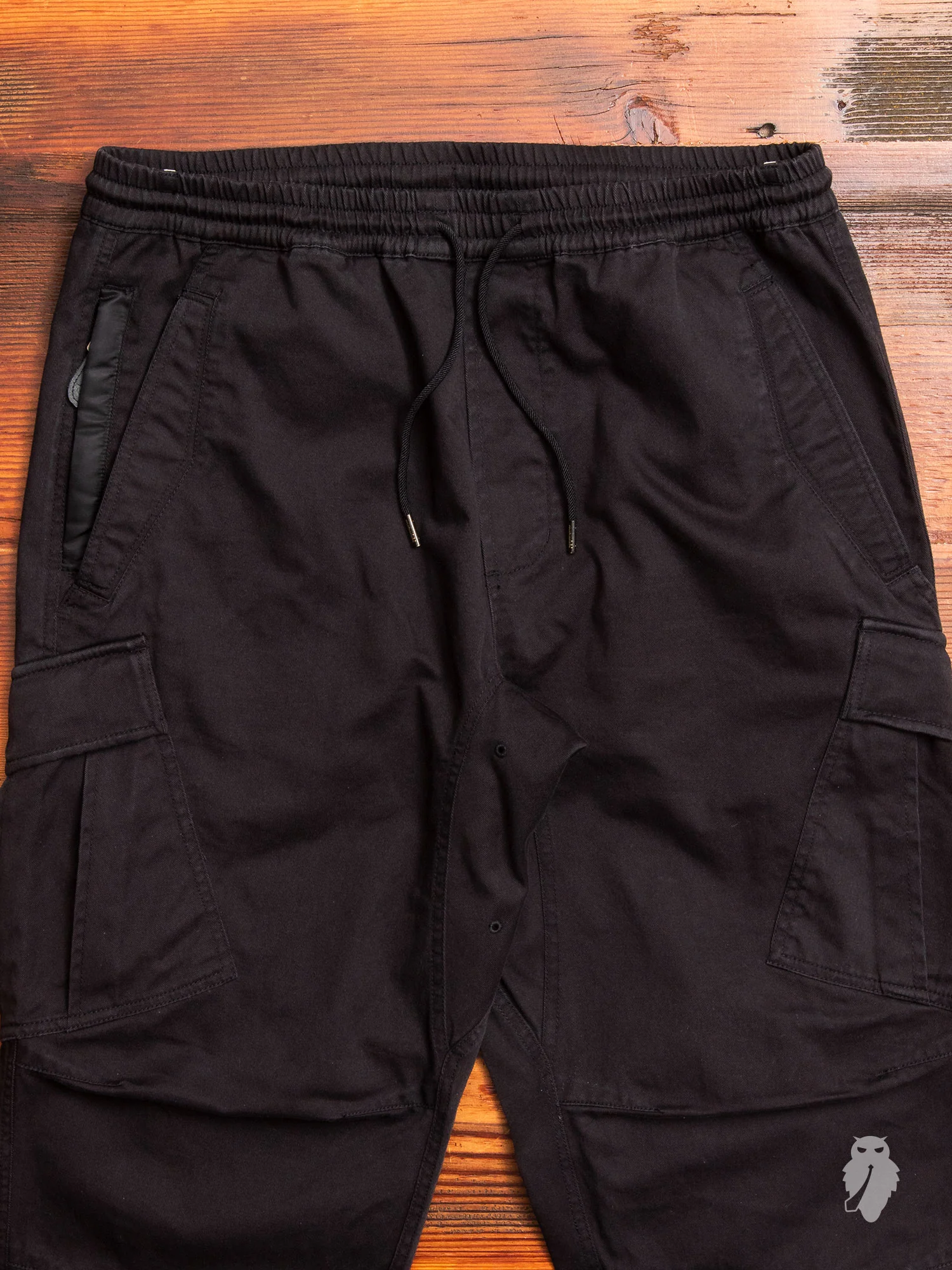 MA Cargo Trackpants in Black - Image 3