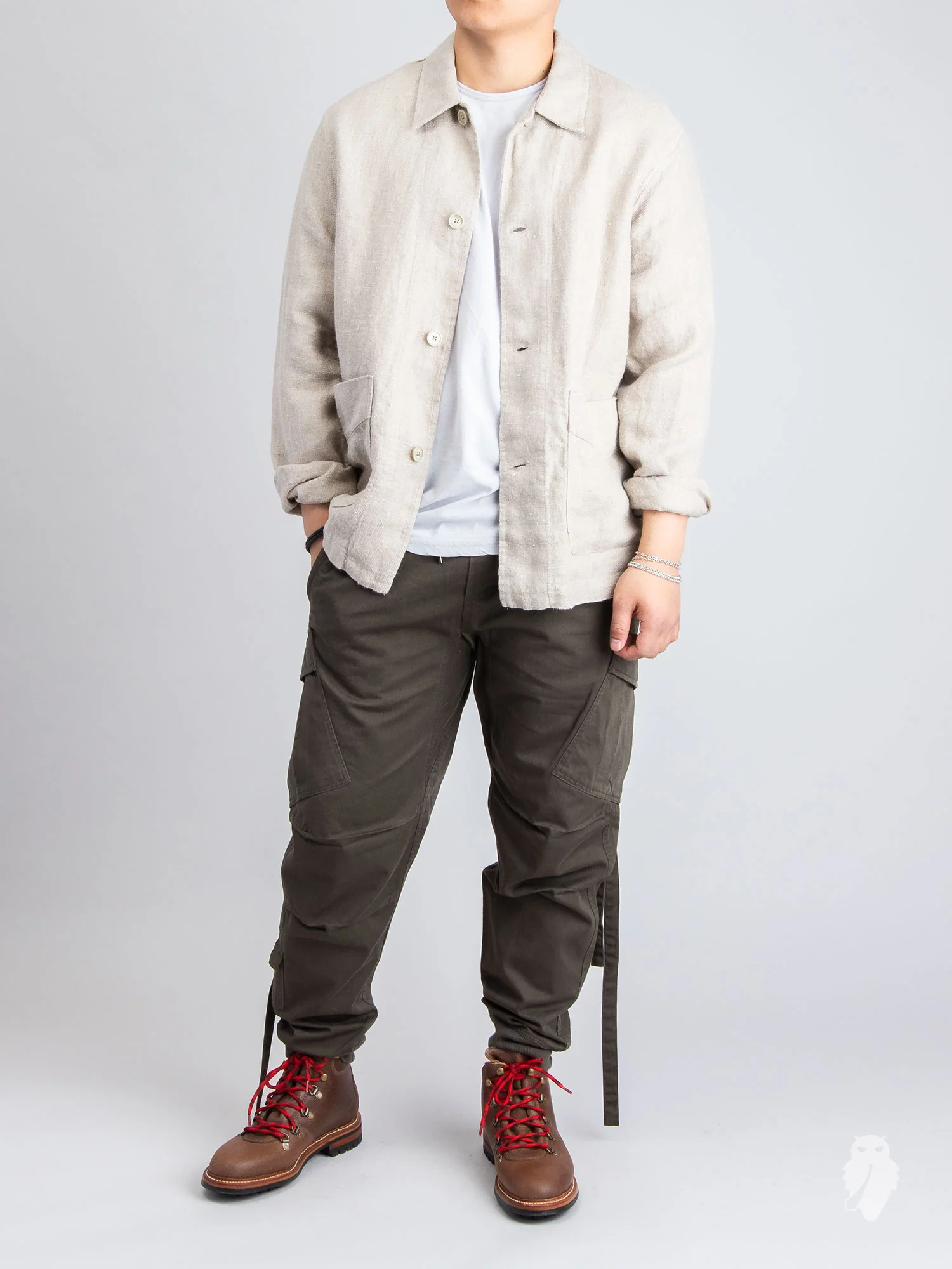 MA Cargo Trackpants in Olive - Image 14