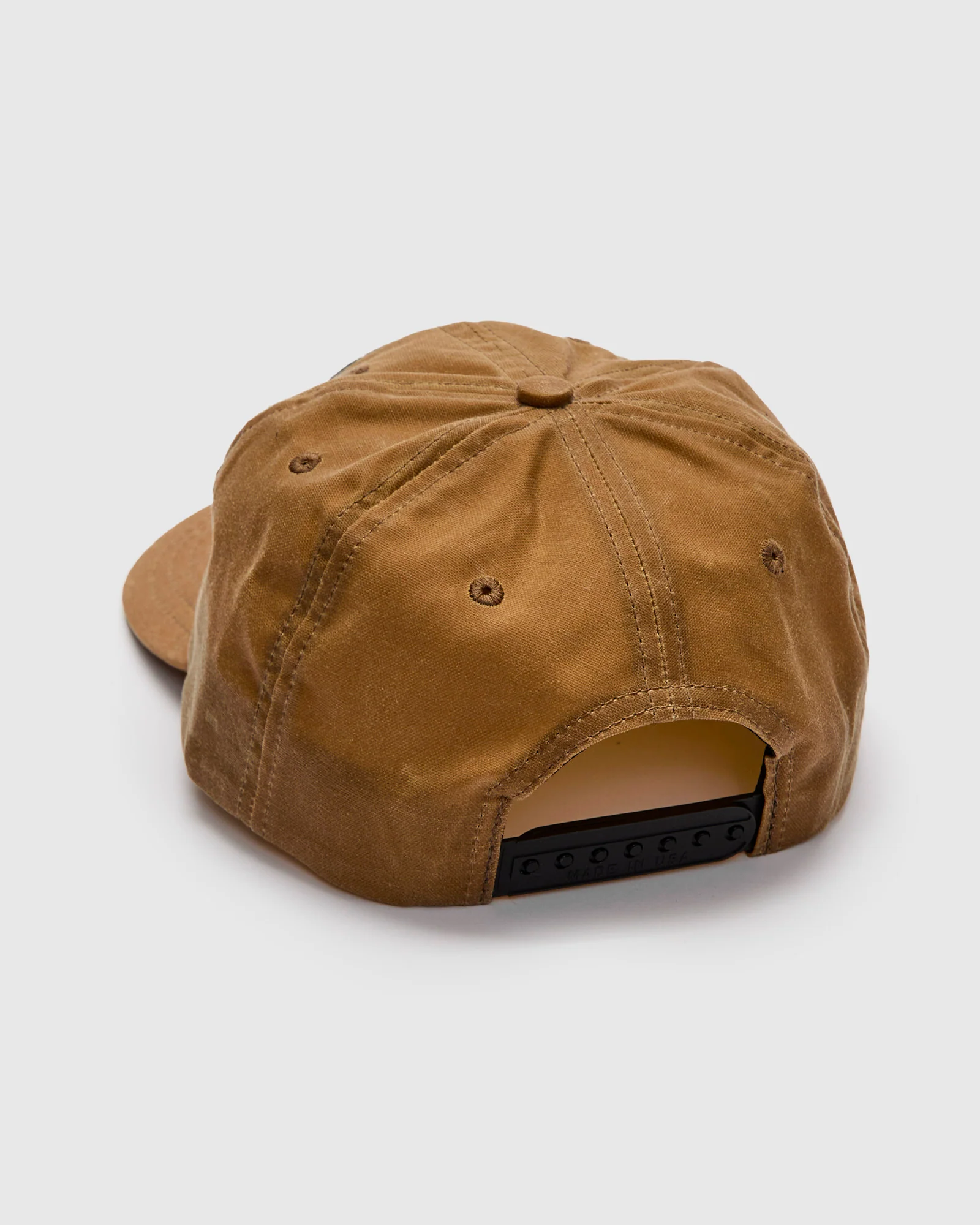 Mallard Cap in Waxed Tan - Image 3