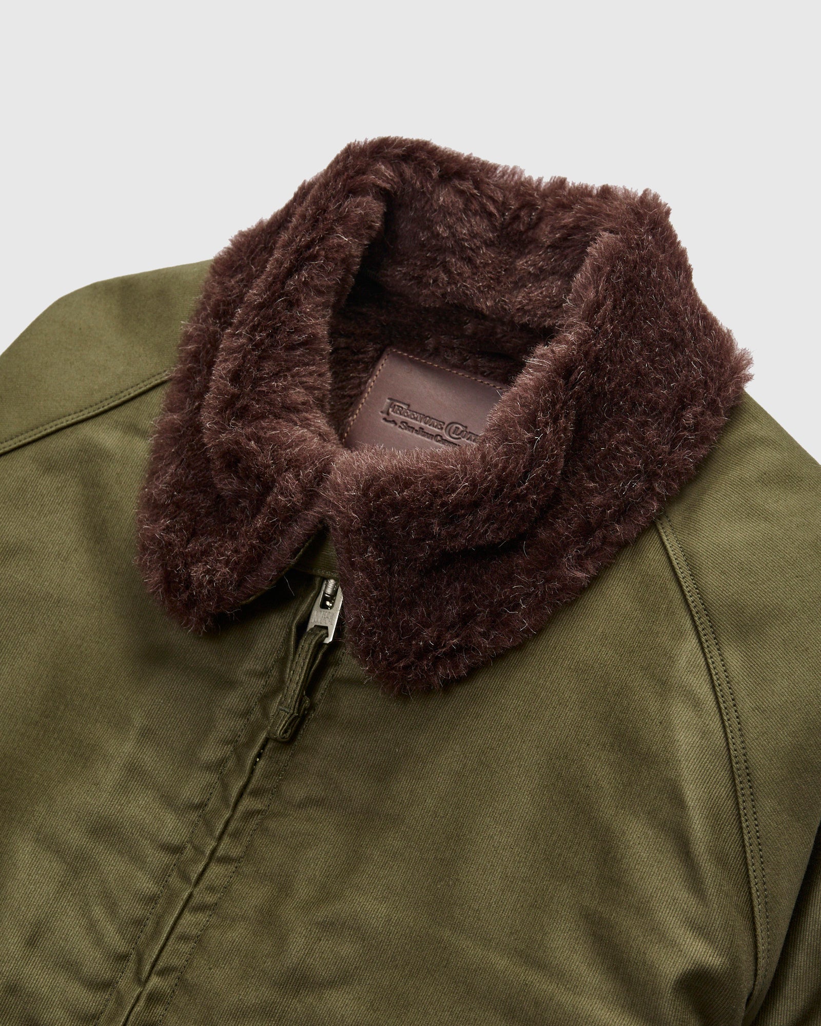 Mariner Heavy Jacket in Olive - Image 4