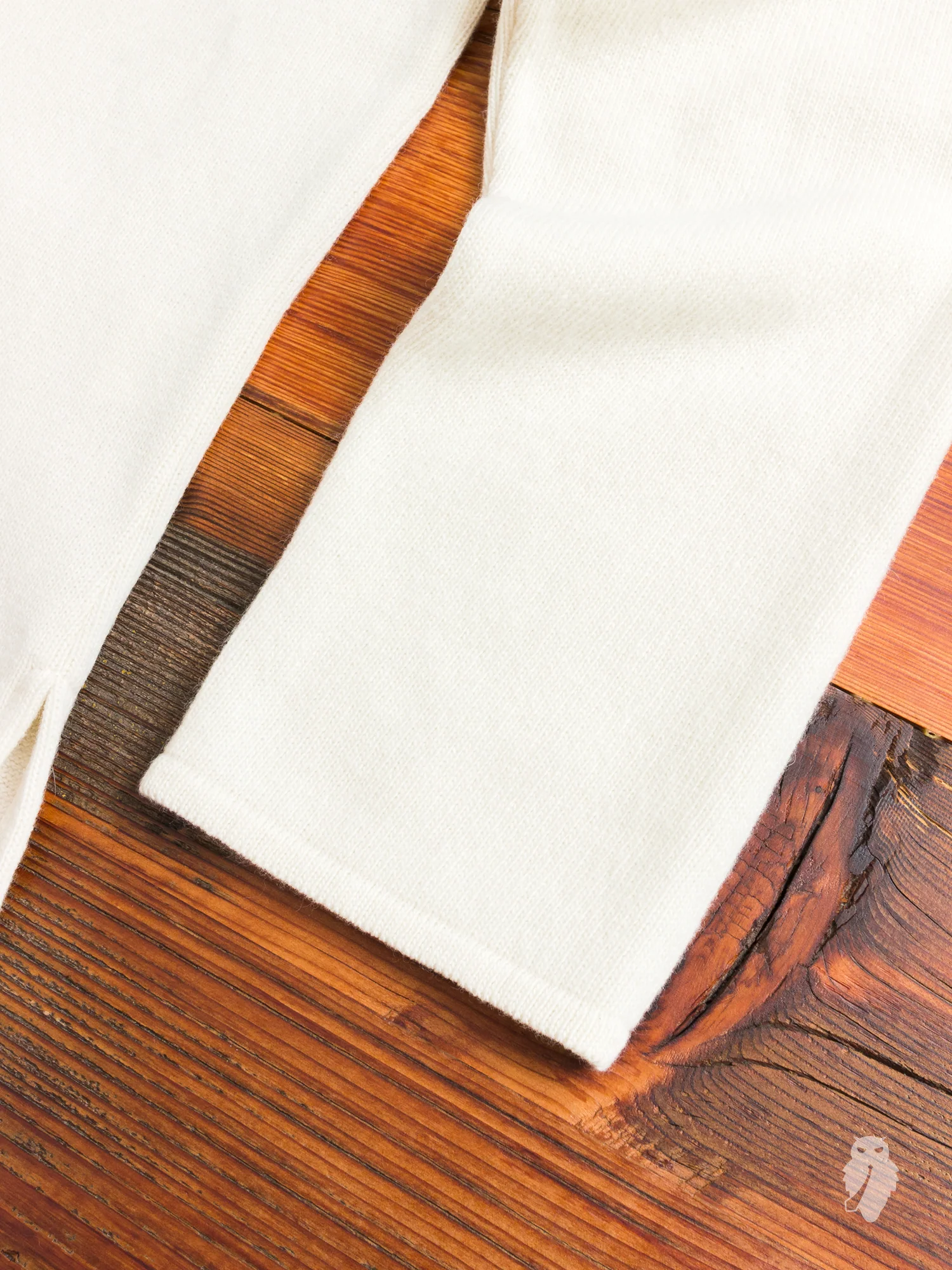 "Mariniere" Lambswool Sweater in Off White - Image 4