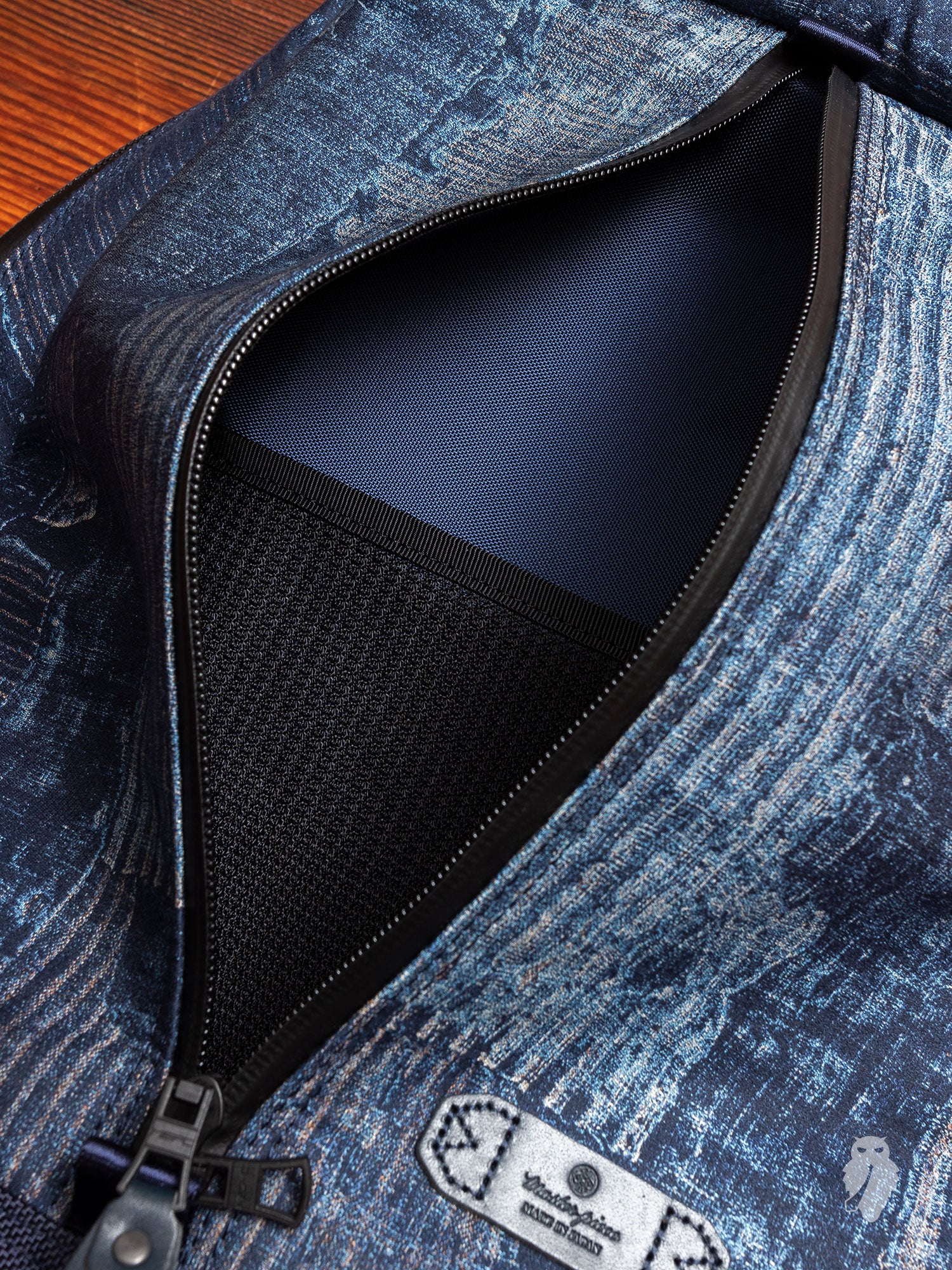 "Master-Piece x FDMTL" Backpack in Boro Jacquard - Image 12