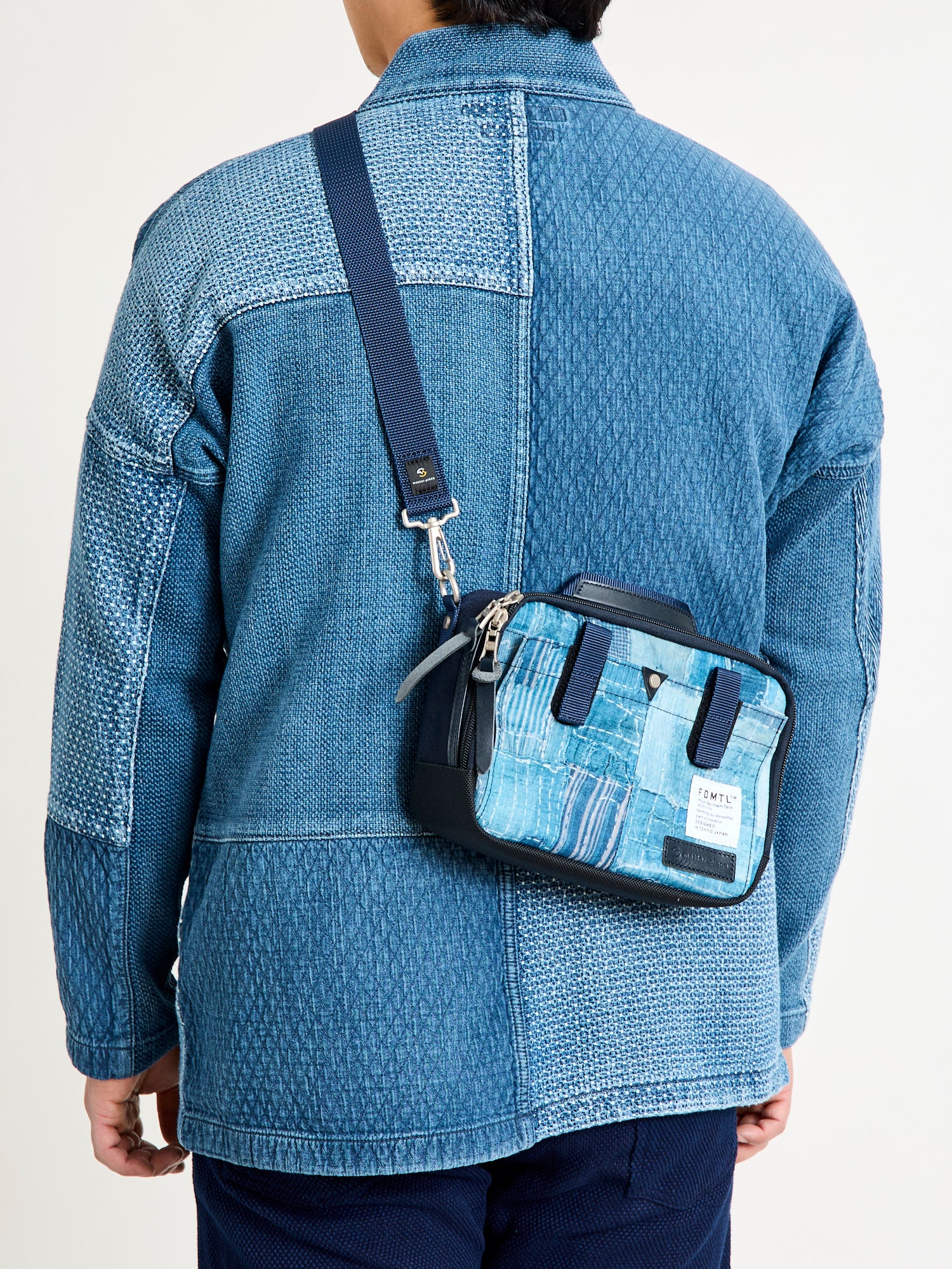"Master-Piece x FDMTL" Compact Shoulder Bag in Boro - Image 2
