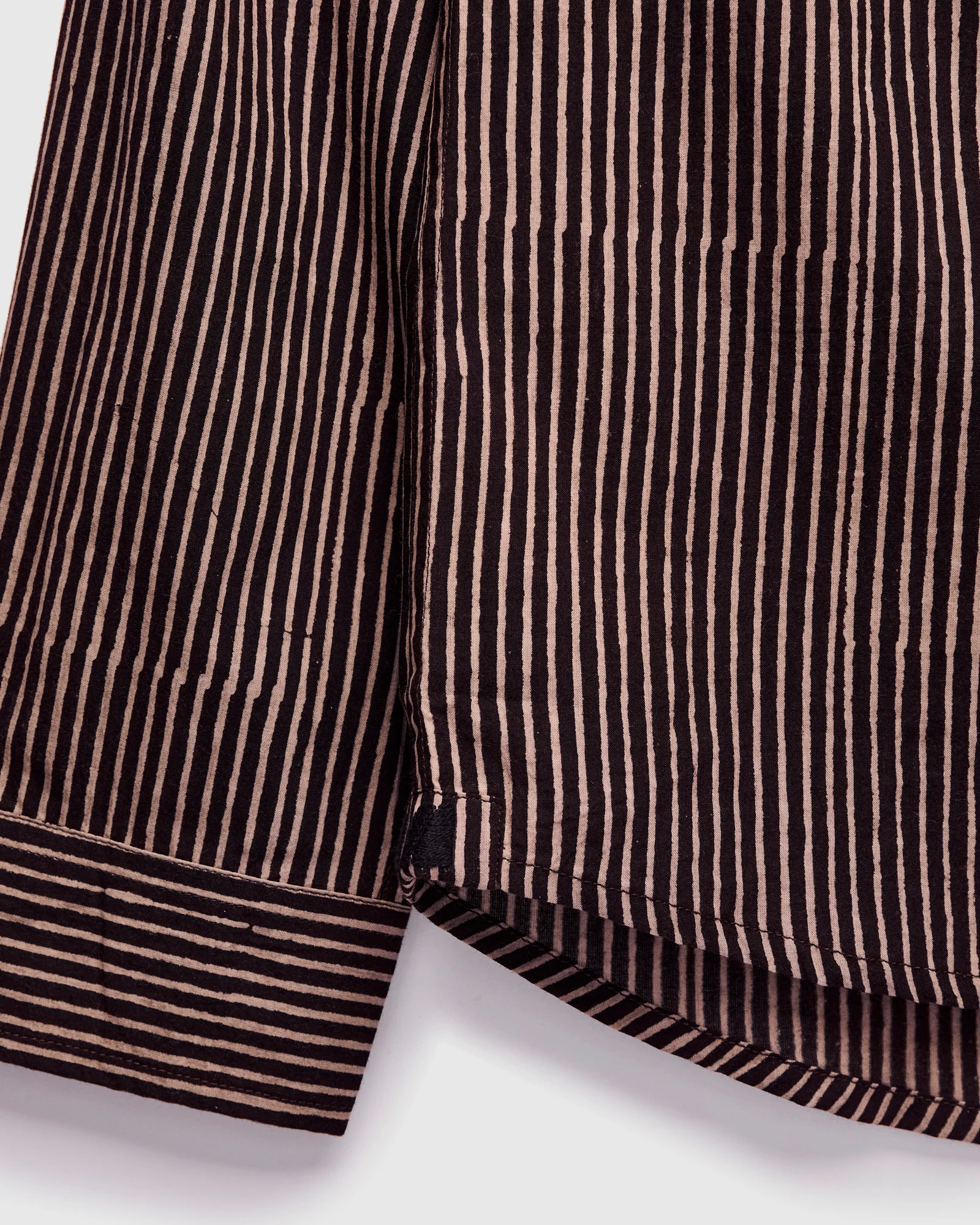 Matty Shirt in Iron/Myrobalan Block Print Stripe - Image 7