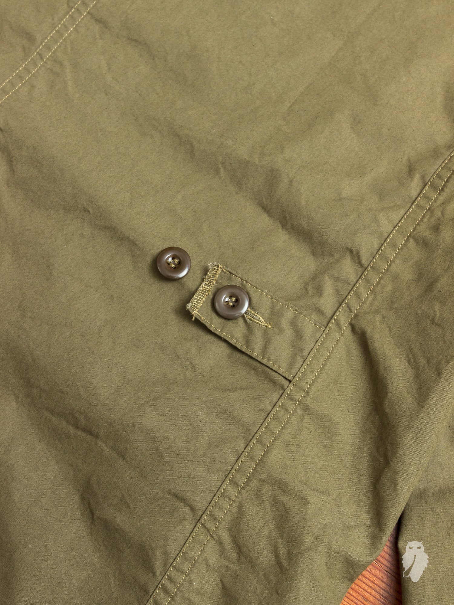 "Mayenne" Work Jacket in Olive - Image 11