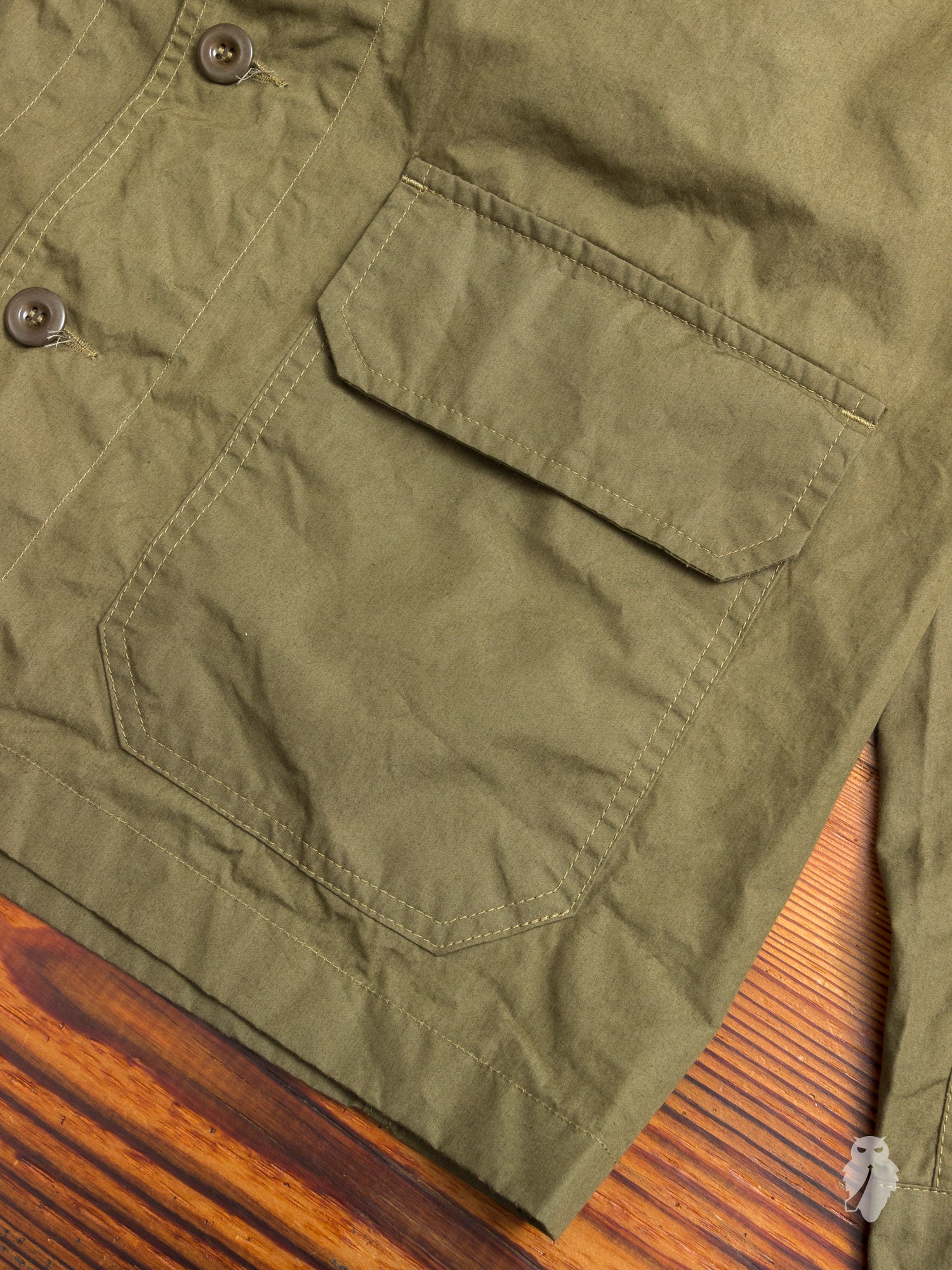 "Mayenne" Work Jacket in Olive - Image 6