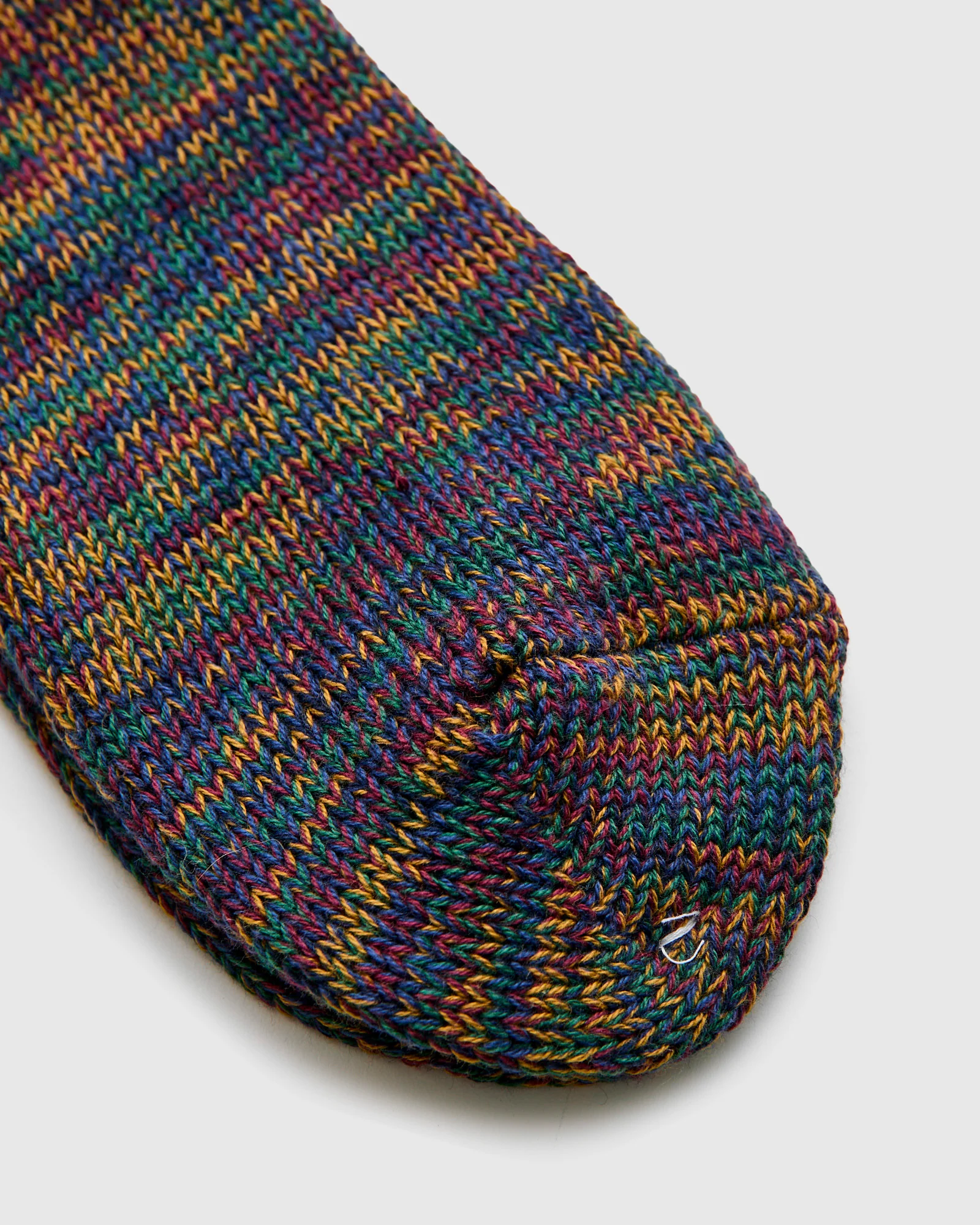 Melange Crew Sock in Ivy League - Image 3