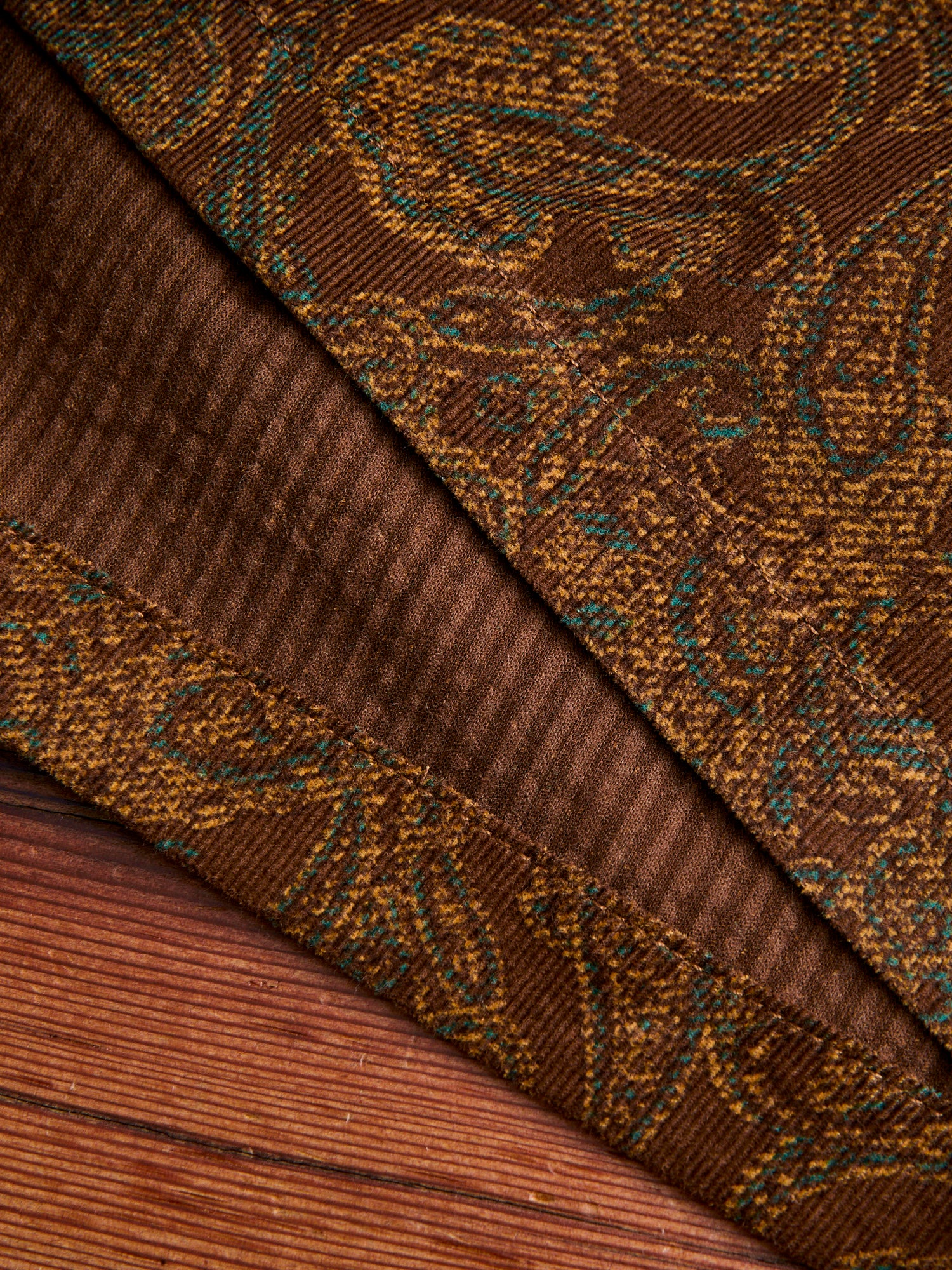 Mhor Shorts in Rust Paisley - Image 6