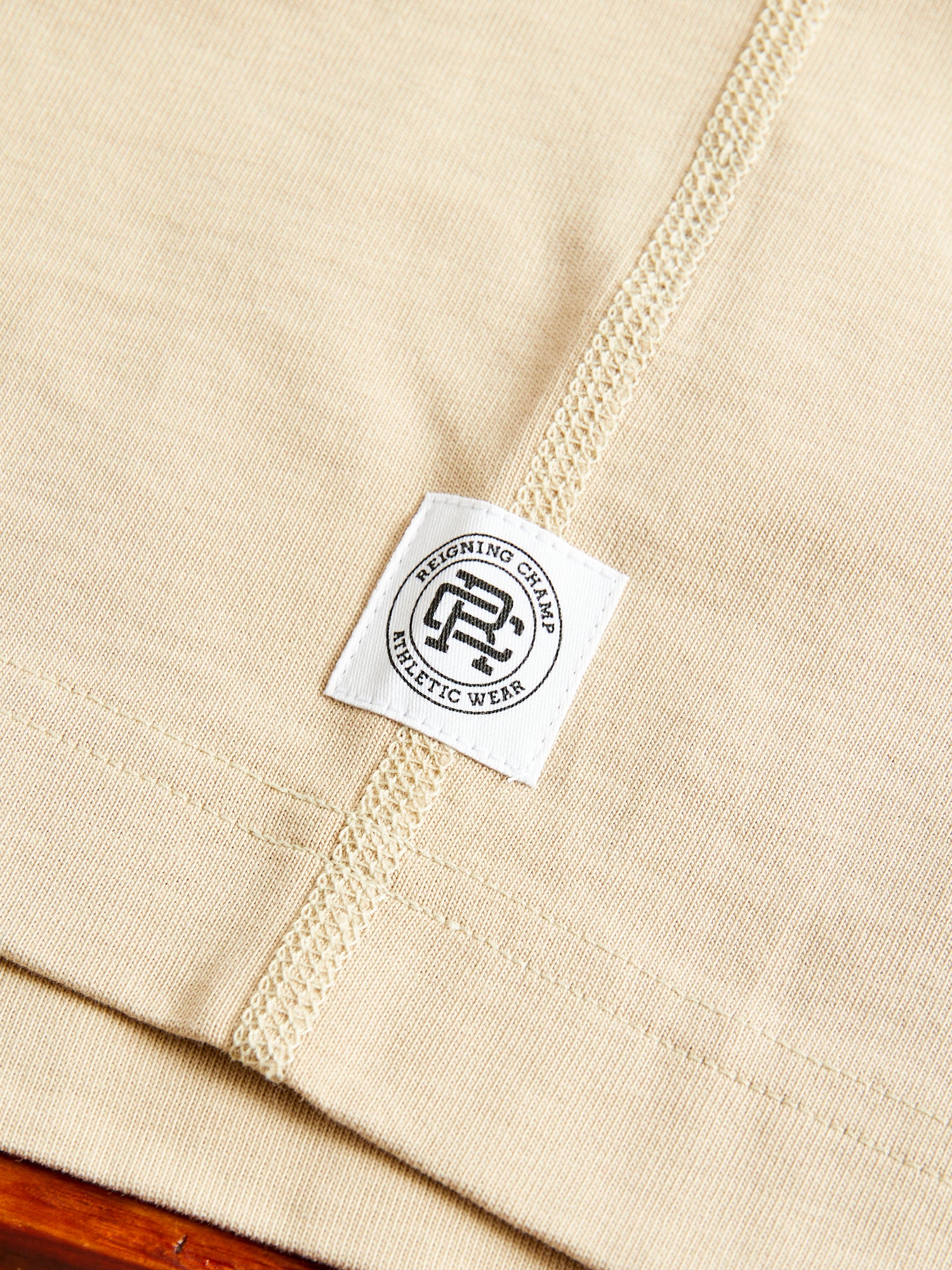 Midweight Jersey T-Shirt in Dune - Image 4