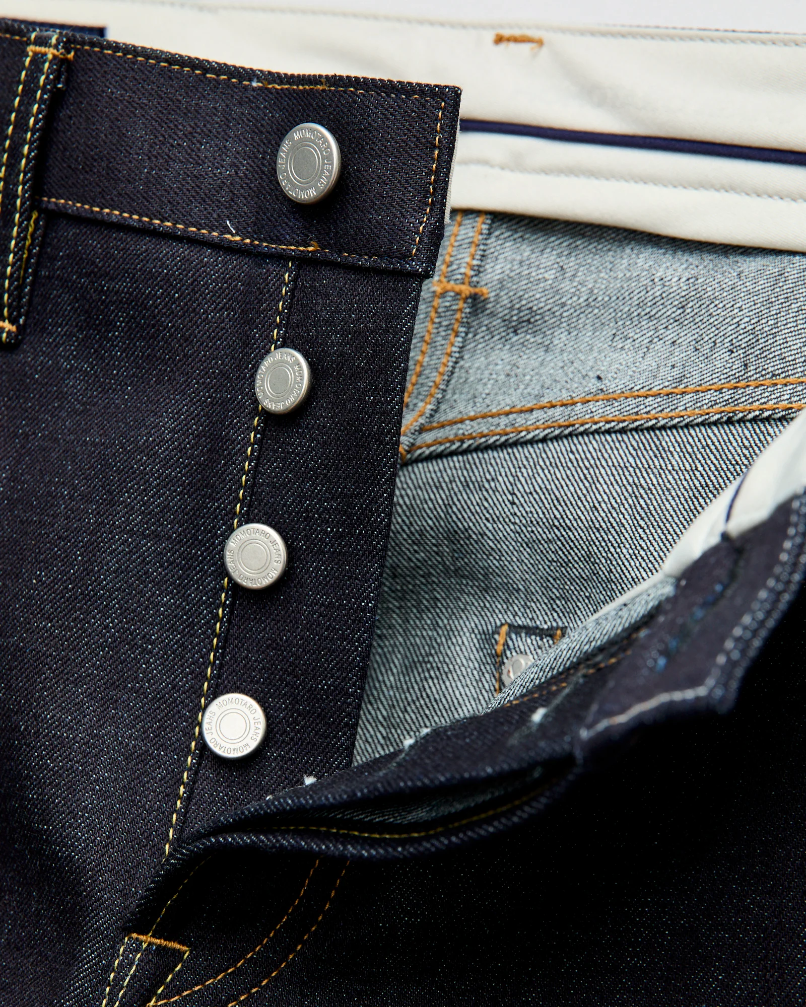MMJB0400 "Standard" 14.7oz Indigo Selvedge Denim - Wide Fit - Image 10