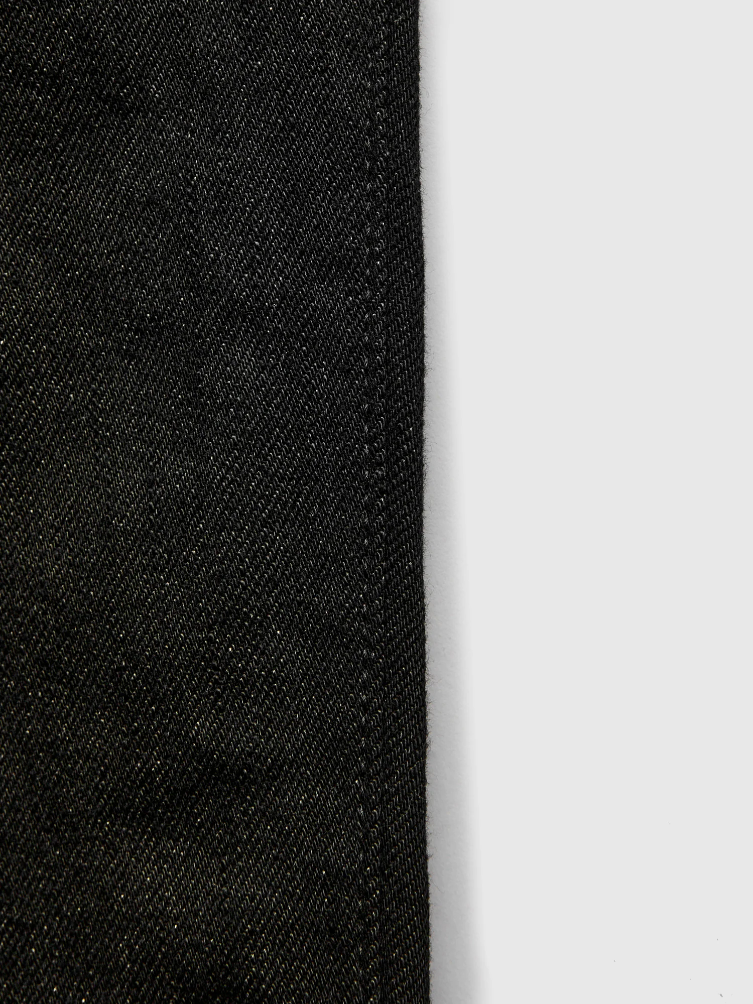MMJZ1201 "Classic" 15.7oz Black Selvedge Denim - Tapered Fit - Image 10