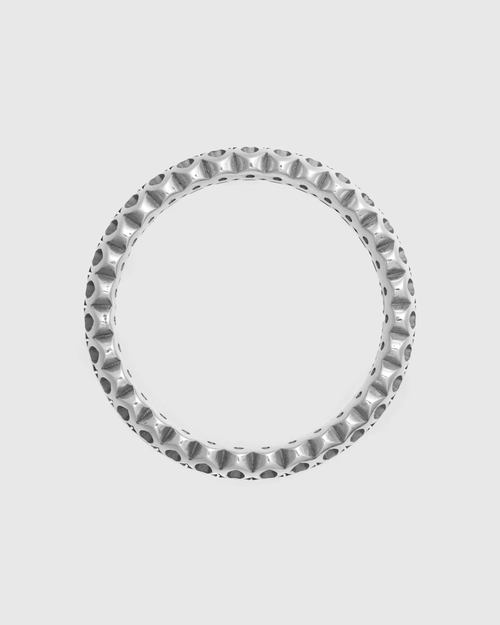 Model 25 Ring Small in Sterling Silver - Image 3