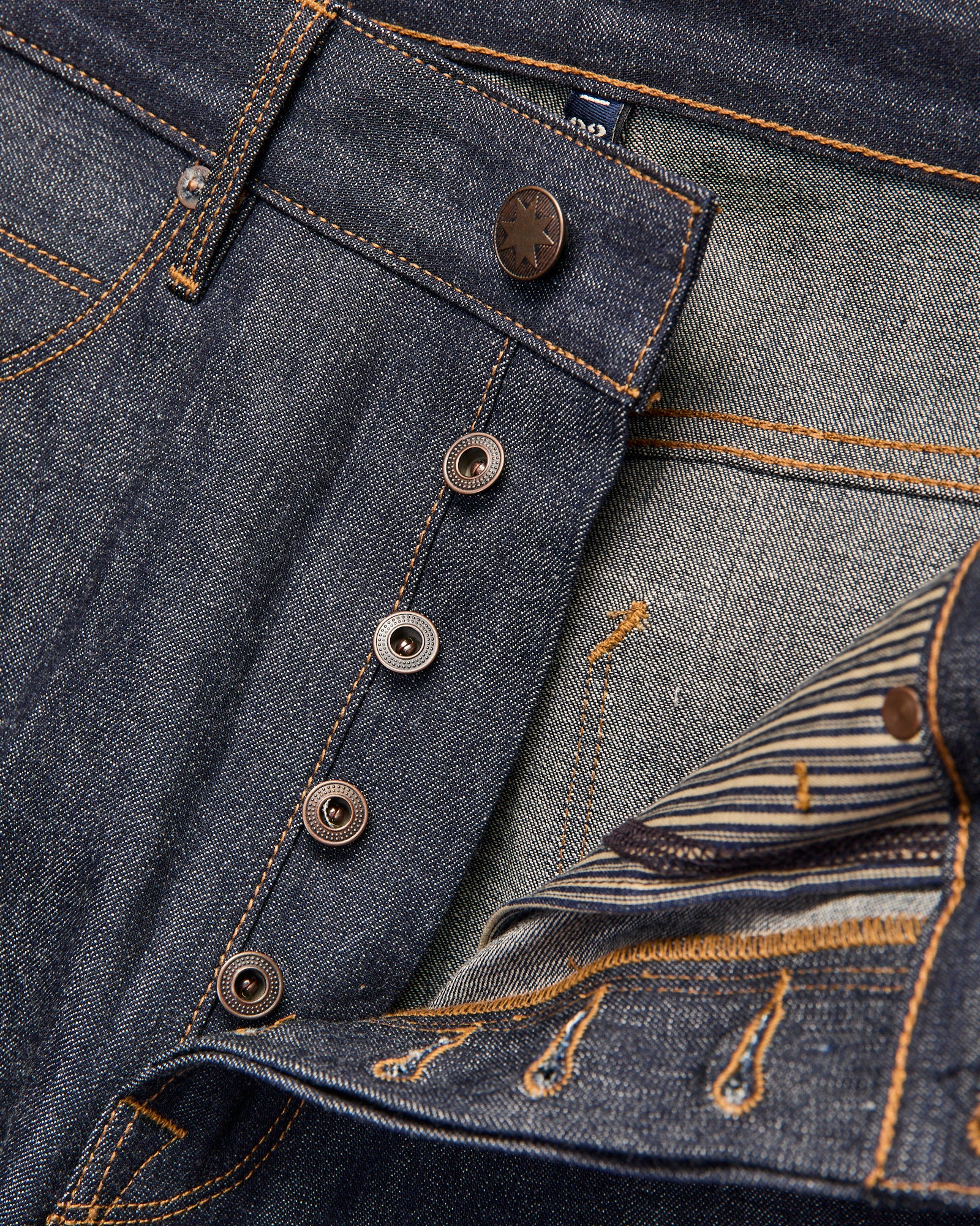 "1900s Modesto" 11oz Selvedge Denim - Straight Fit - Image 7