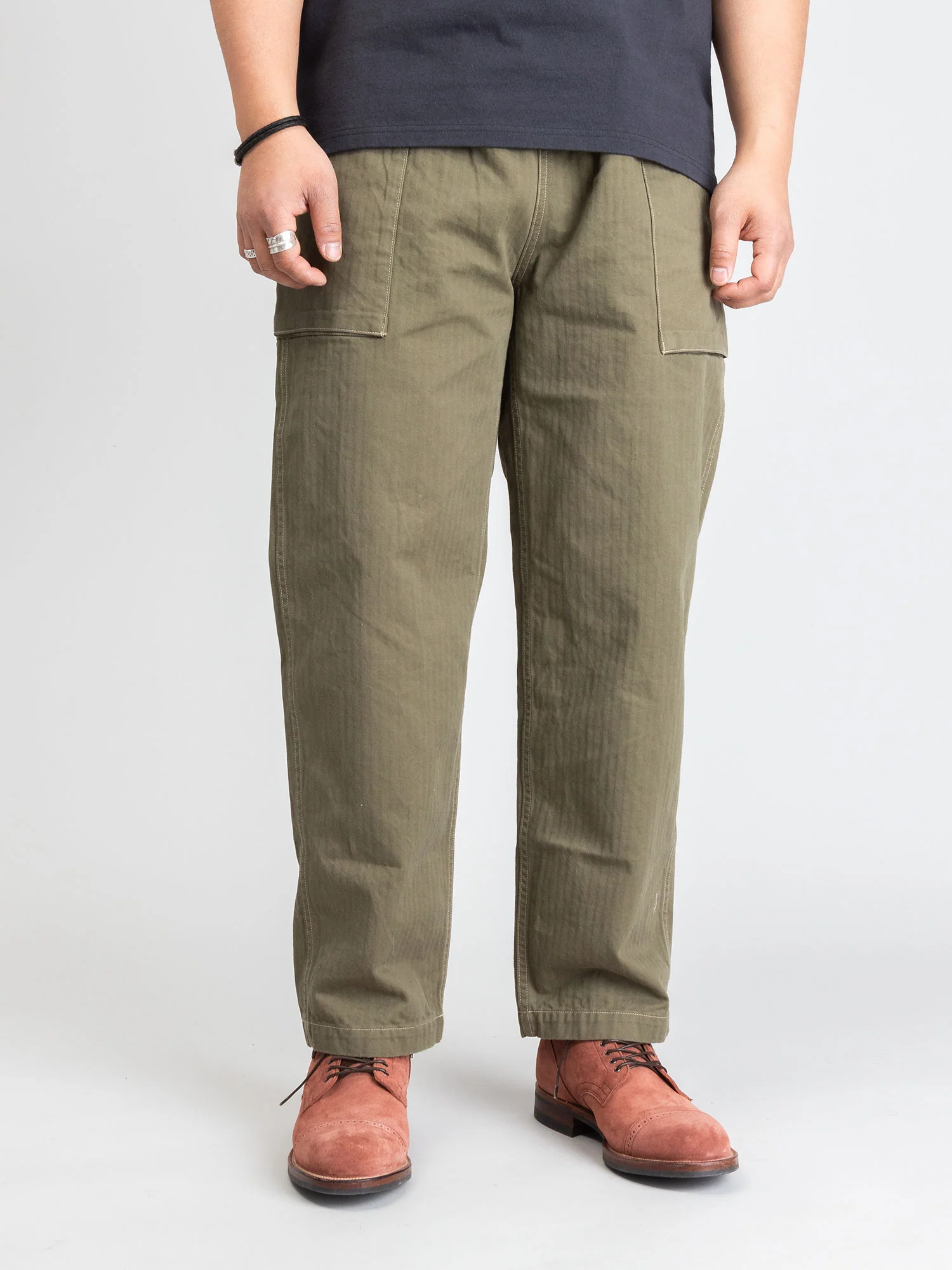 Monkey Pants in Olive - Image 2