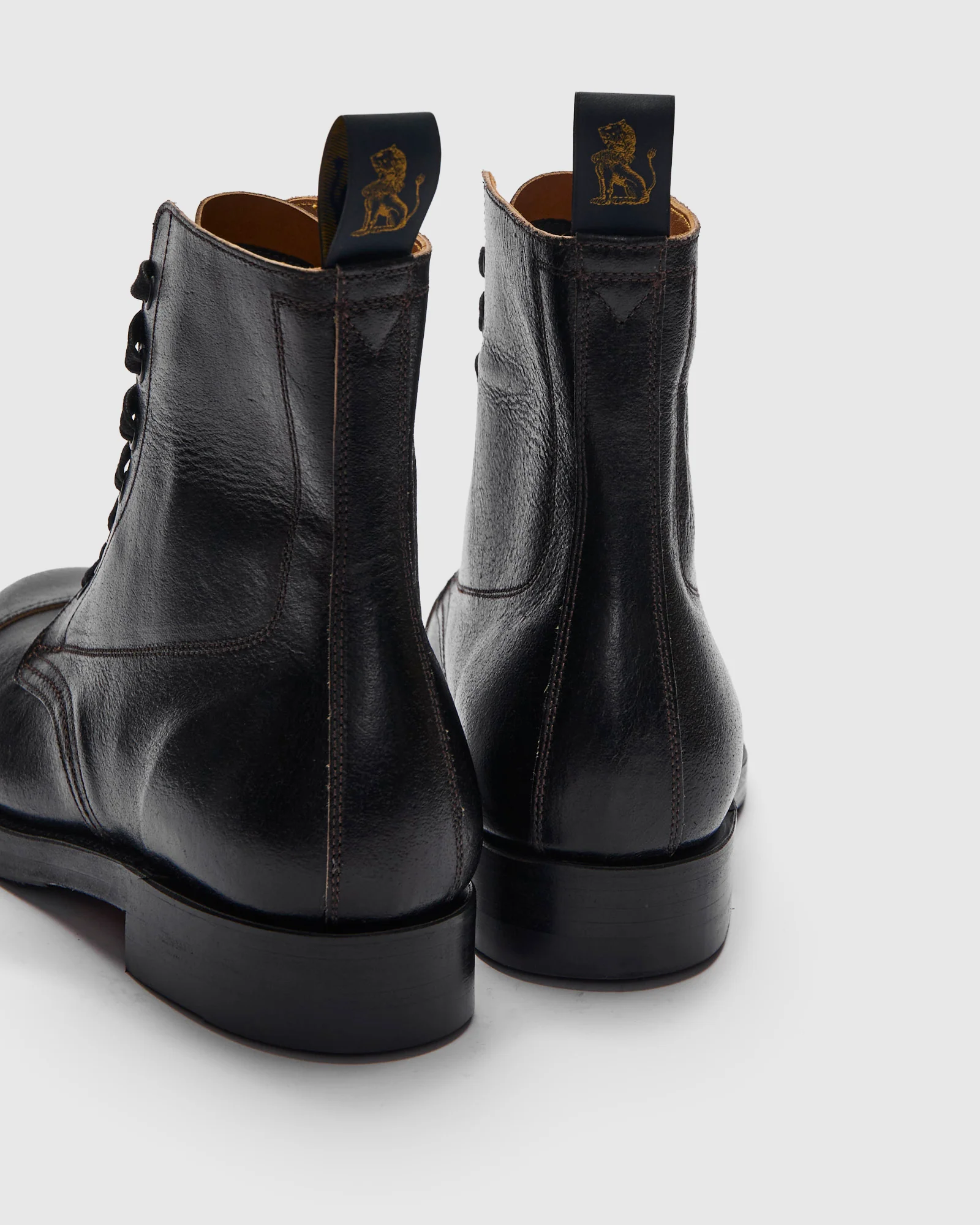 Montgomery Boot in Horween SHF Horsehide Black - Image 6