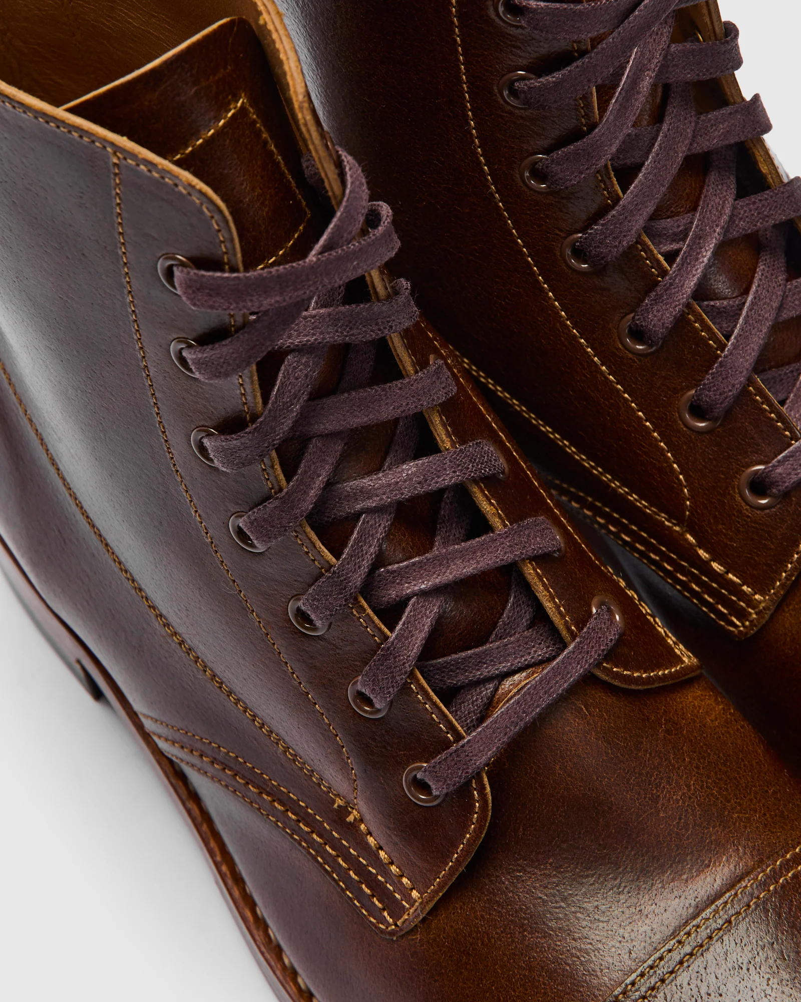 Montgomery Boot in Horween SHF Horsehide Havana - Image 7