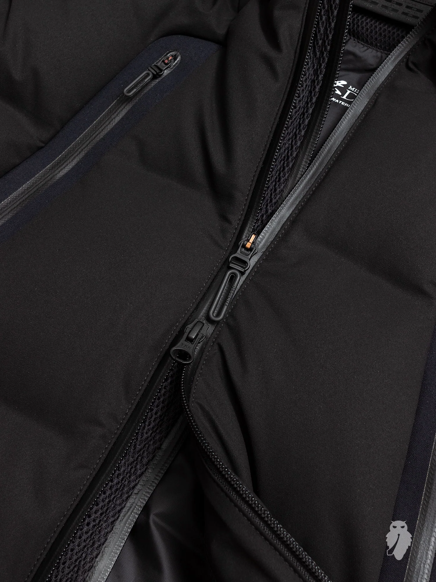 "Mountaineer" Mizusawa Down Jacket in Black - Image 6