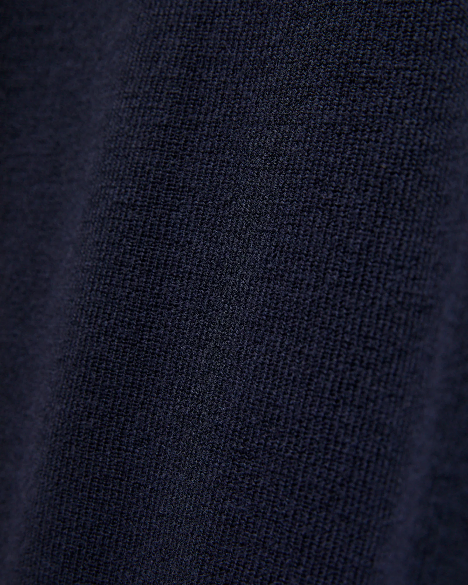 MWCC01 "Good Basics" Merino Wool Knit Sweater in Dark Navy - Image 7