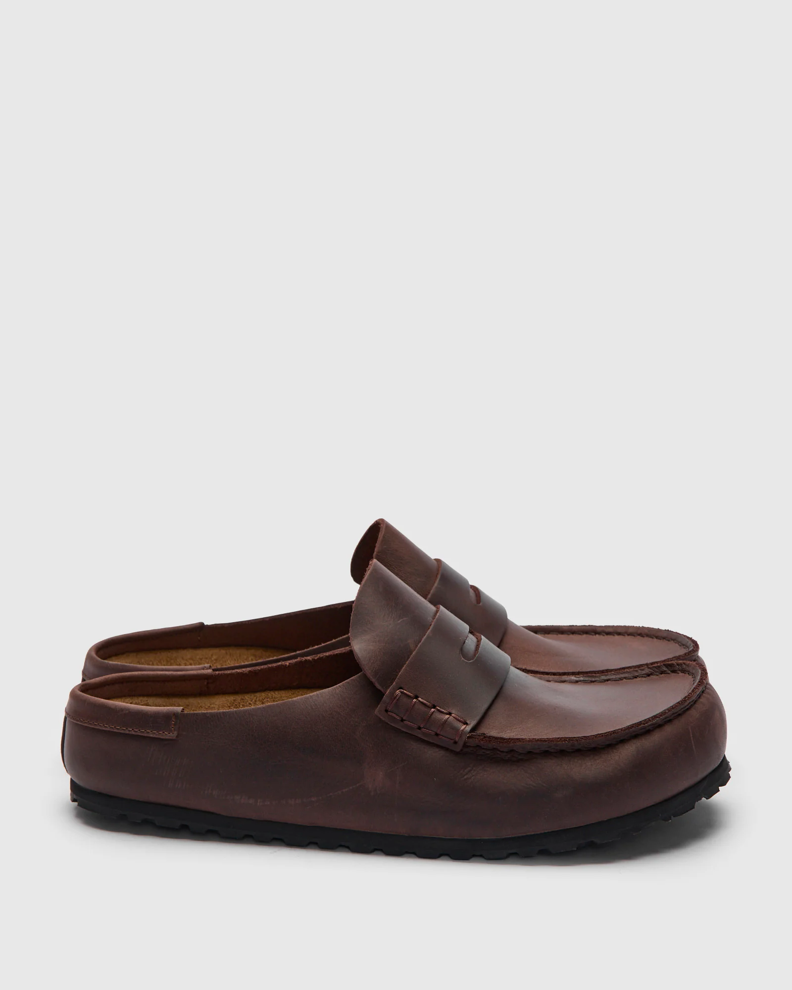 Naples Wrapped Clog in Habana Oil Leather - Image 3