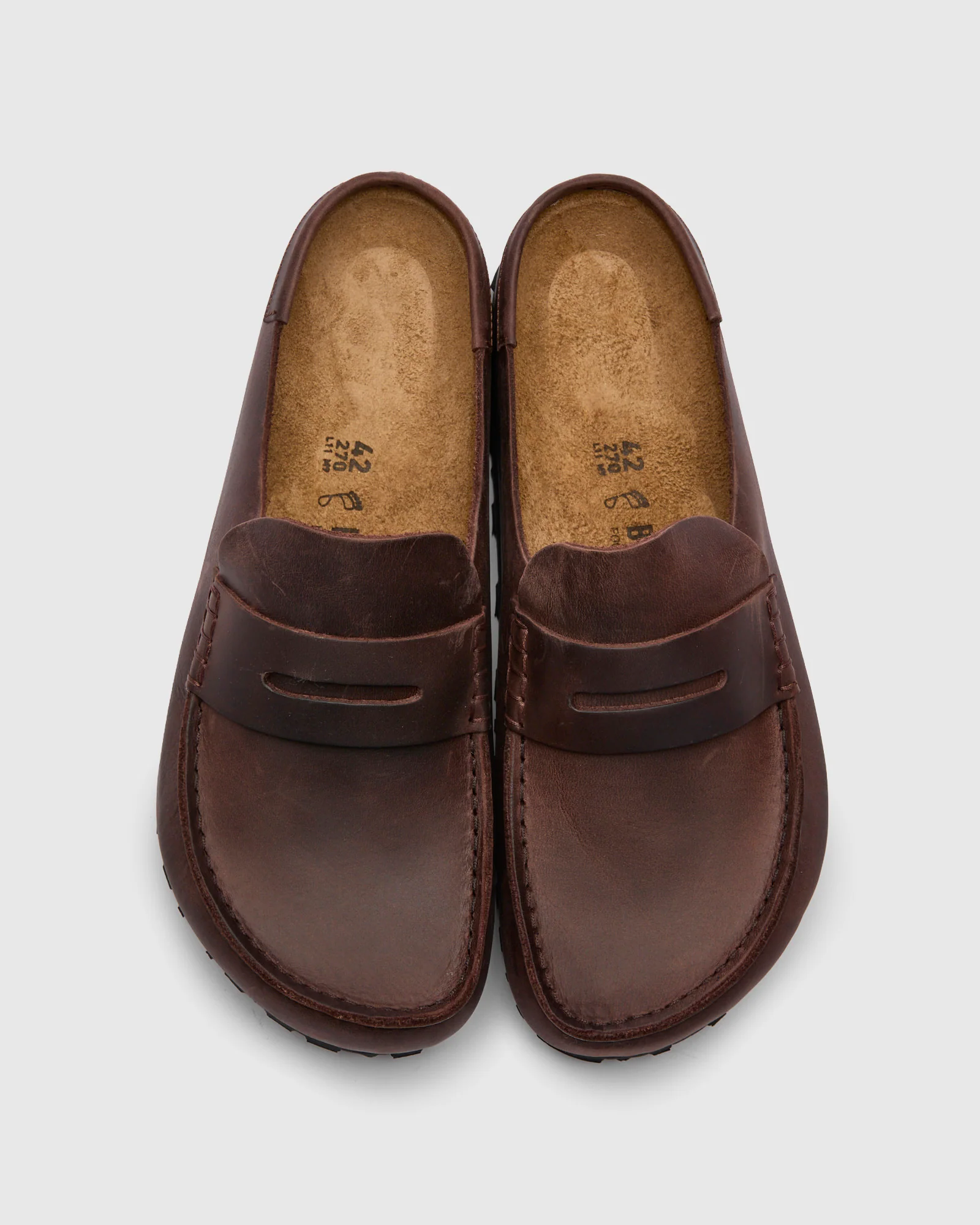 Naples Wrapped Clog in Habana Oil Leather - Image 6