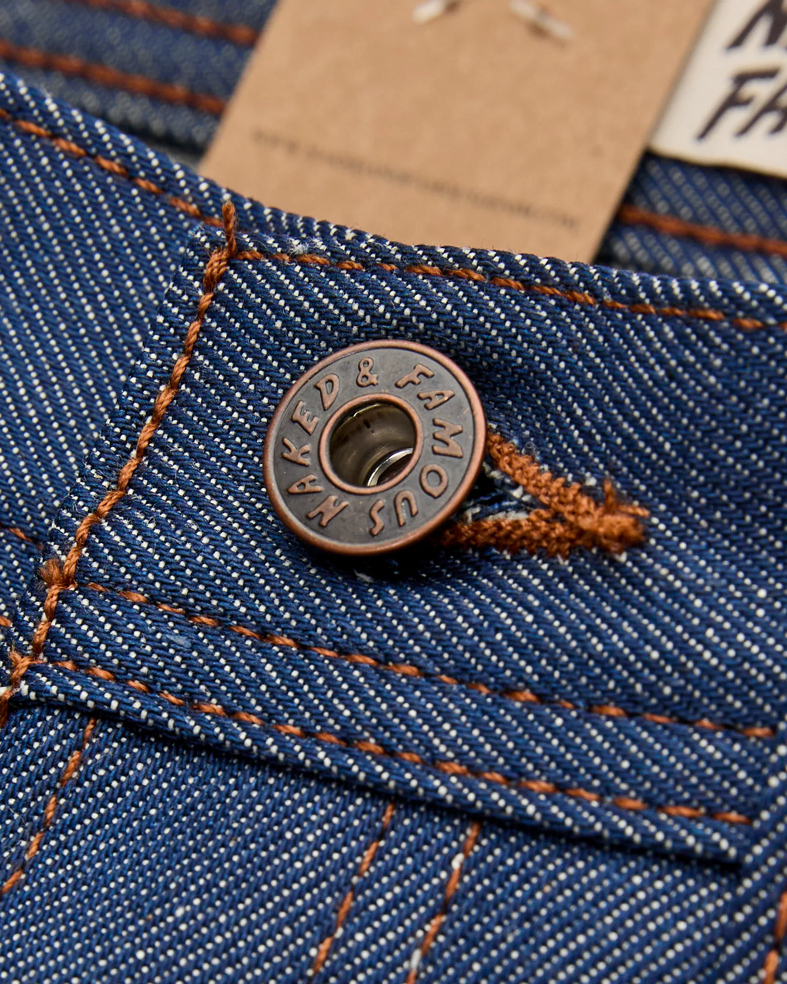 "Natural Indigo Selvedge" 12.5oz Selvedge Denim - True Guy Fit - Image 6
