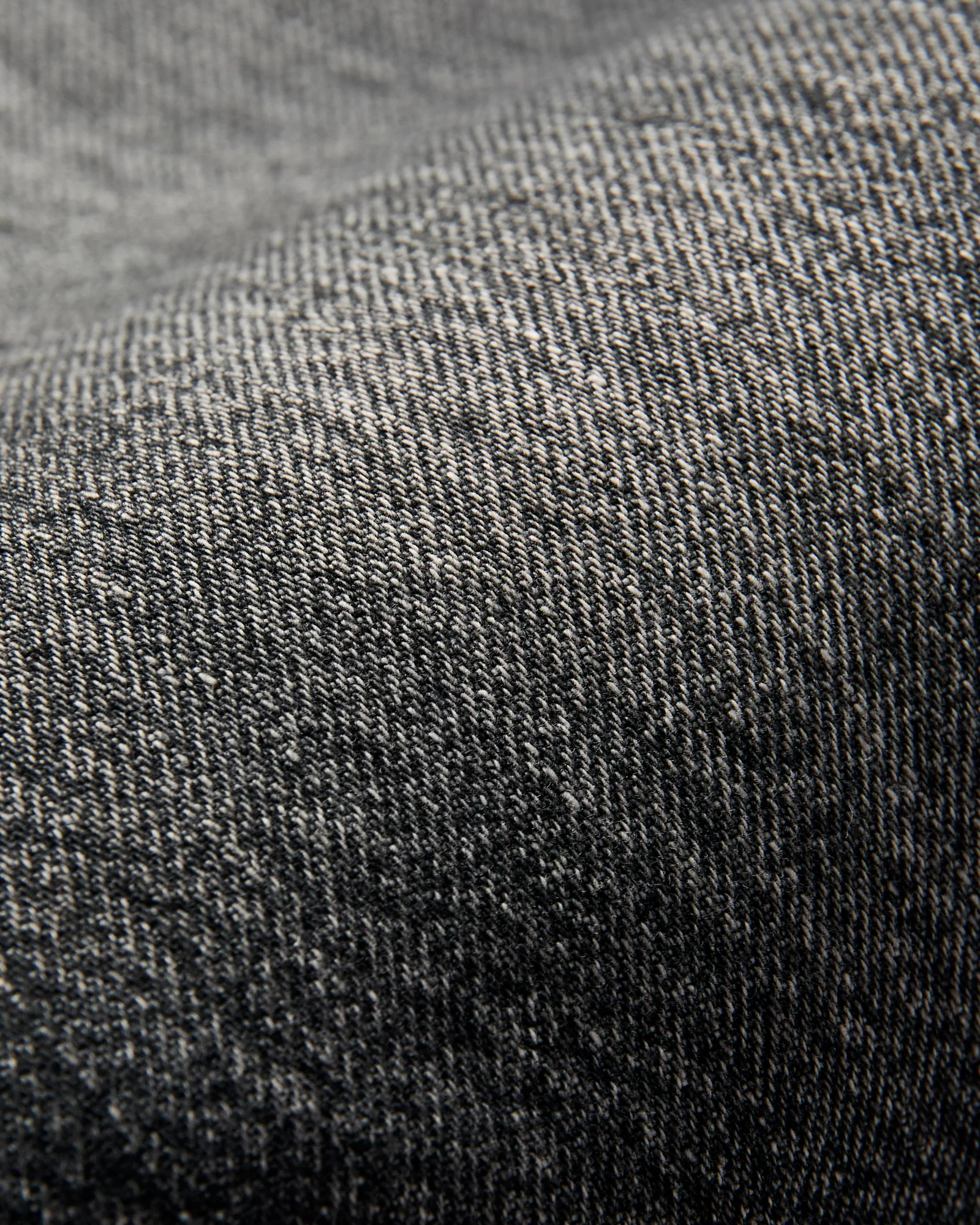 "Natural Used Black" 14oz Washed Selvedge Denim - Relaxed Tapered Fit - Image 8