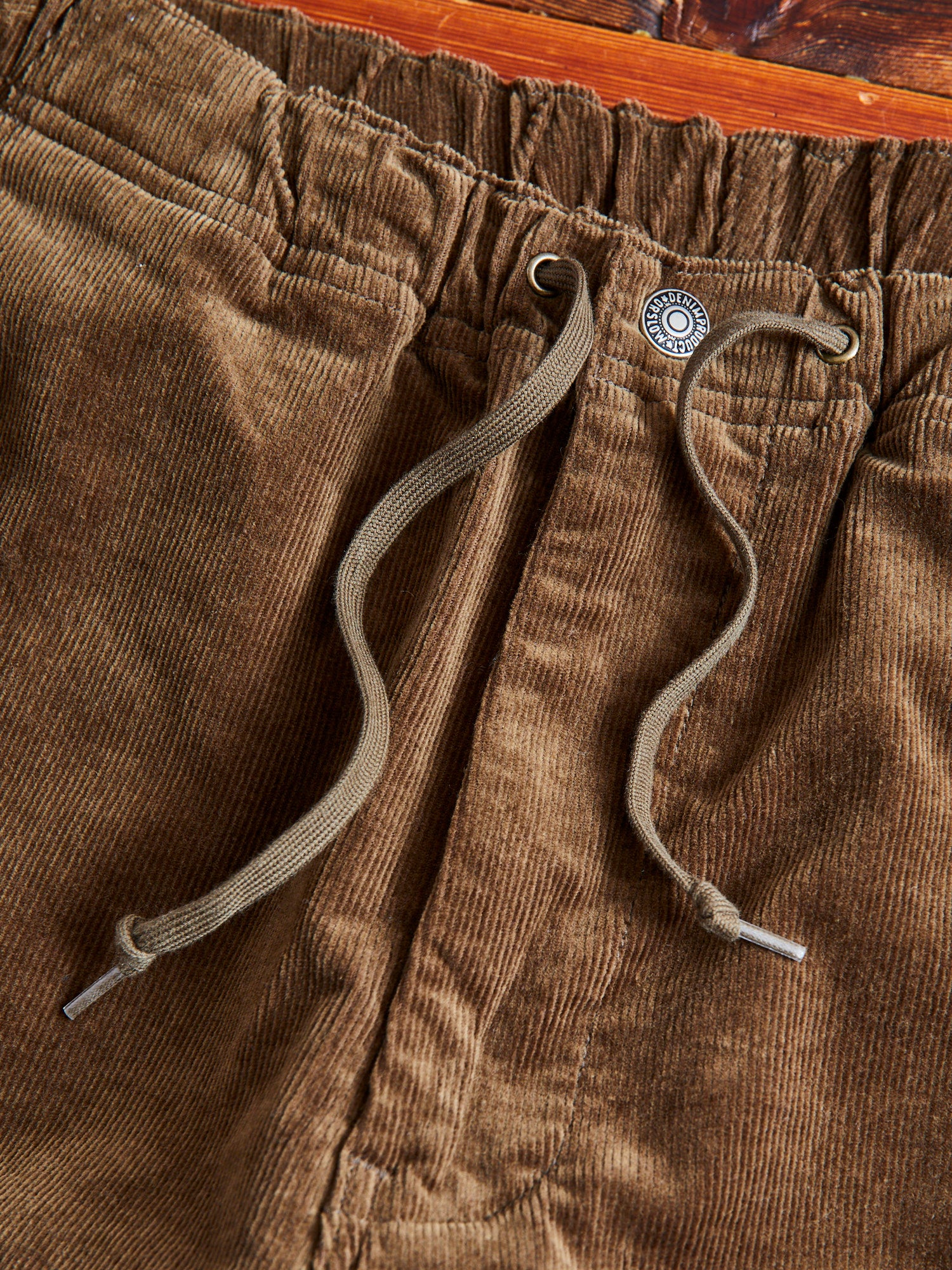 New Yorker Stretch Corduroy Pants in Brown - Image 5