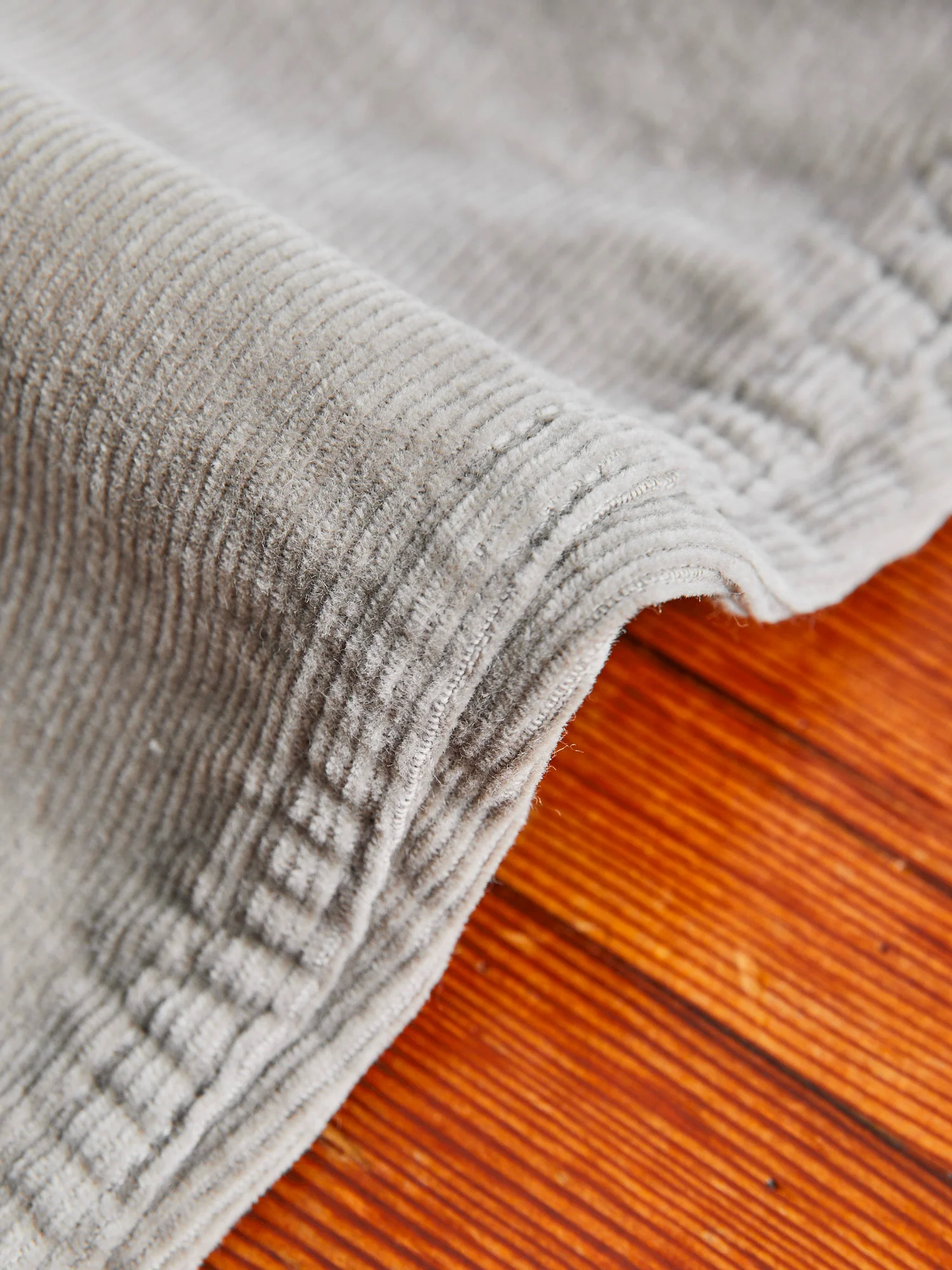 New Yorker Stretch Corduroy Pants in Light Grey - Image 8